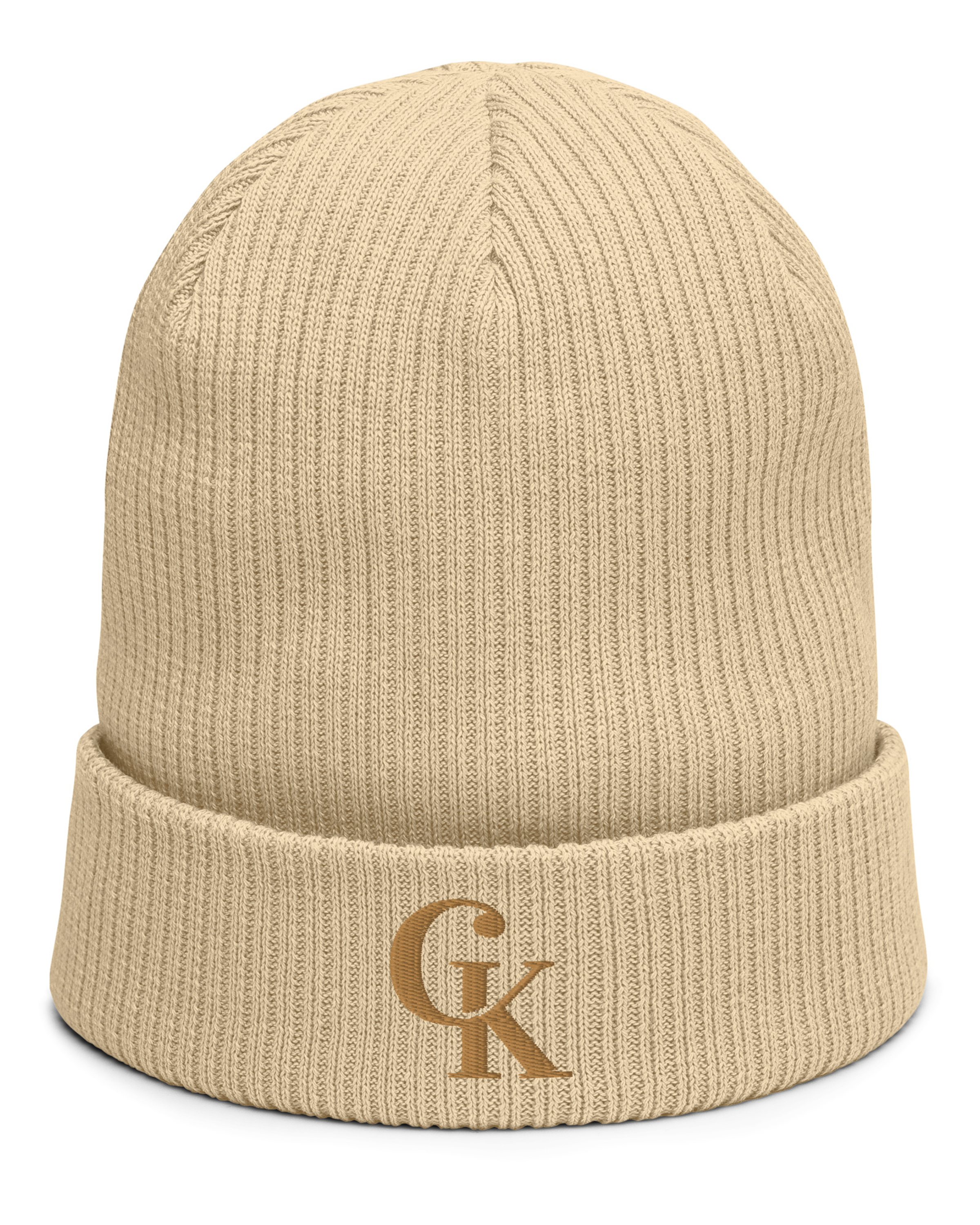 Bonnet tricoté bio sable - Palma