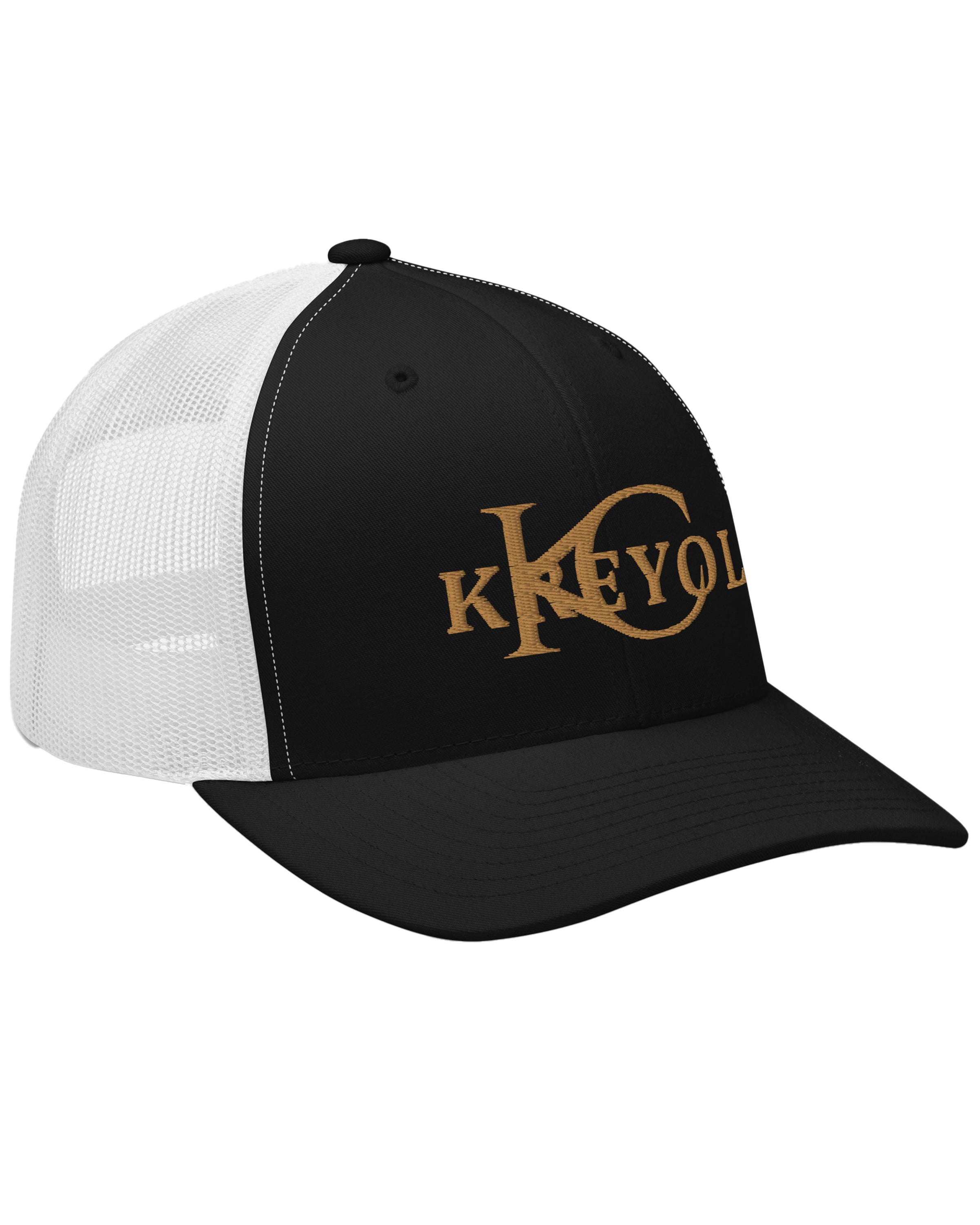 Casquette trucker rétro noir/blanc - Frache