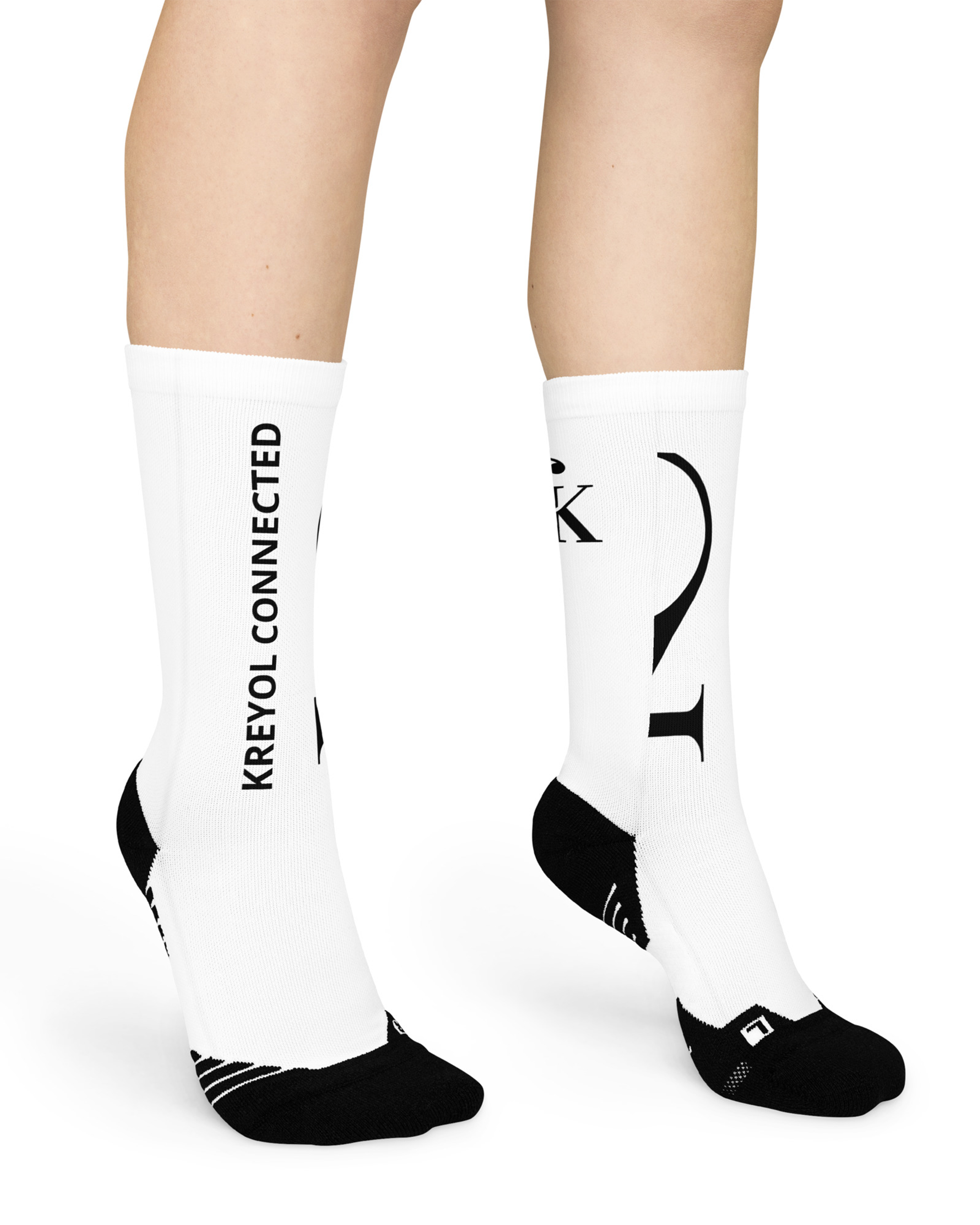 Chaussettes mi-hautes design unisexe - Berly