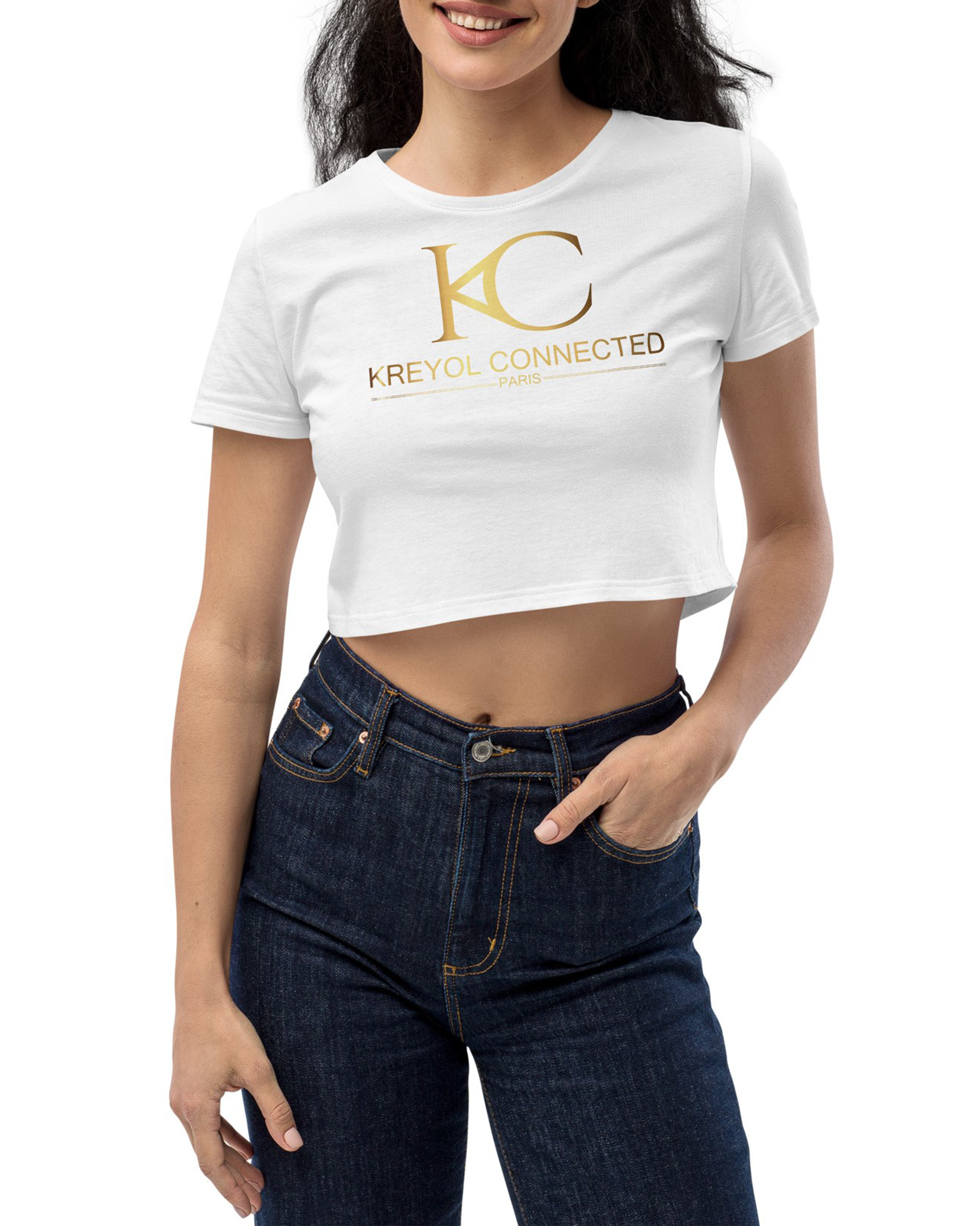 Crop top bio blanc - Belline#couleur_blanc
