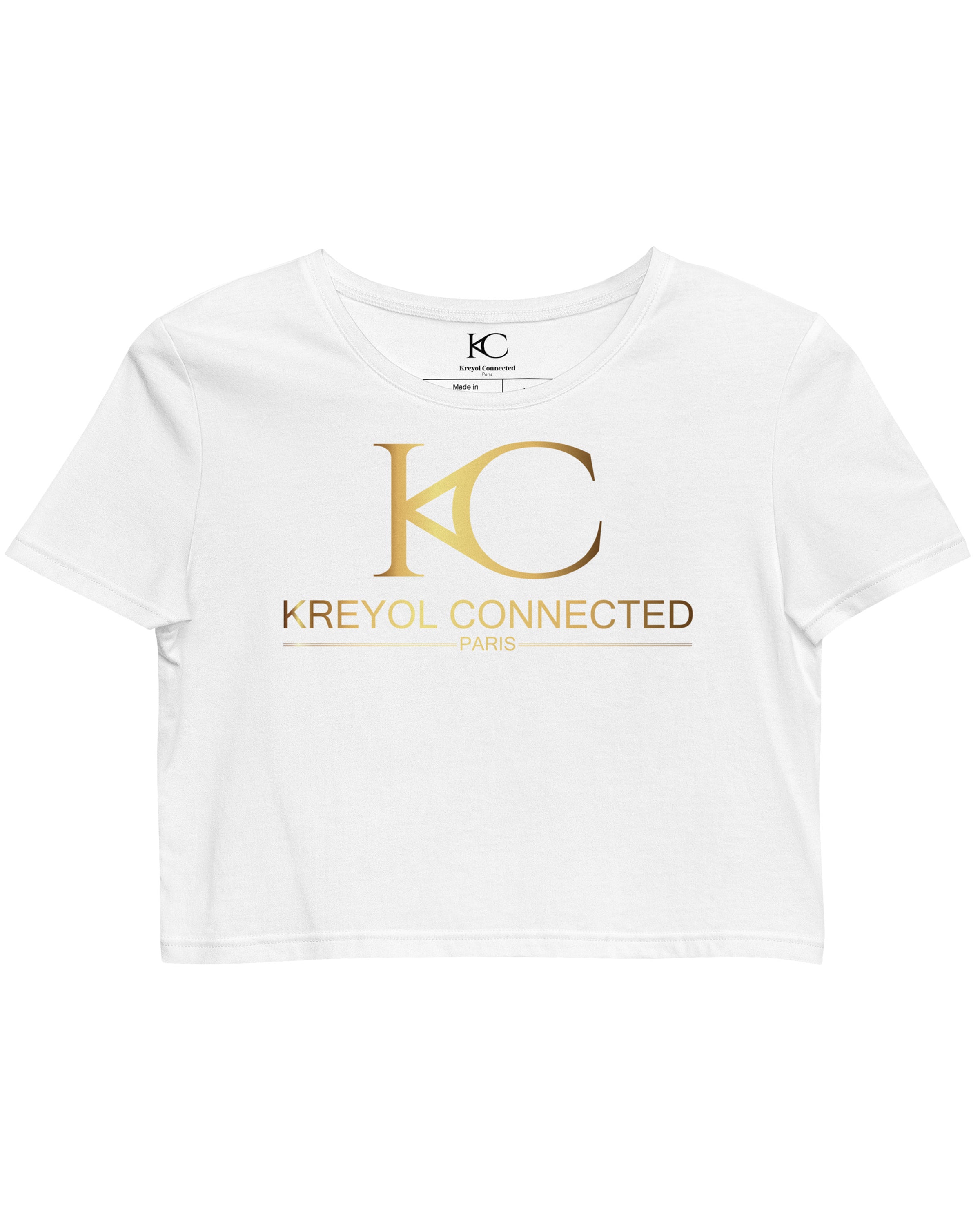 Crop top bio blanc - Belline#couleur_blanc