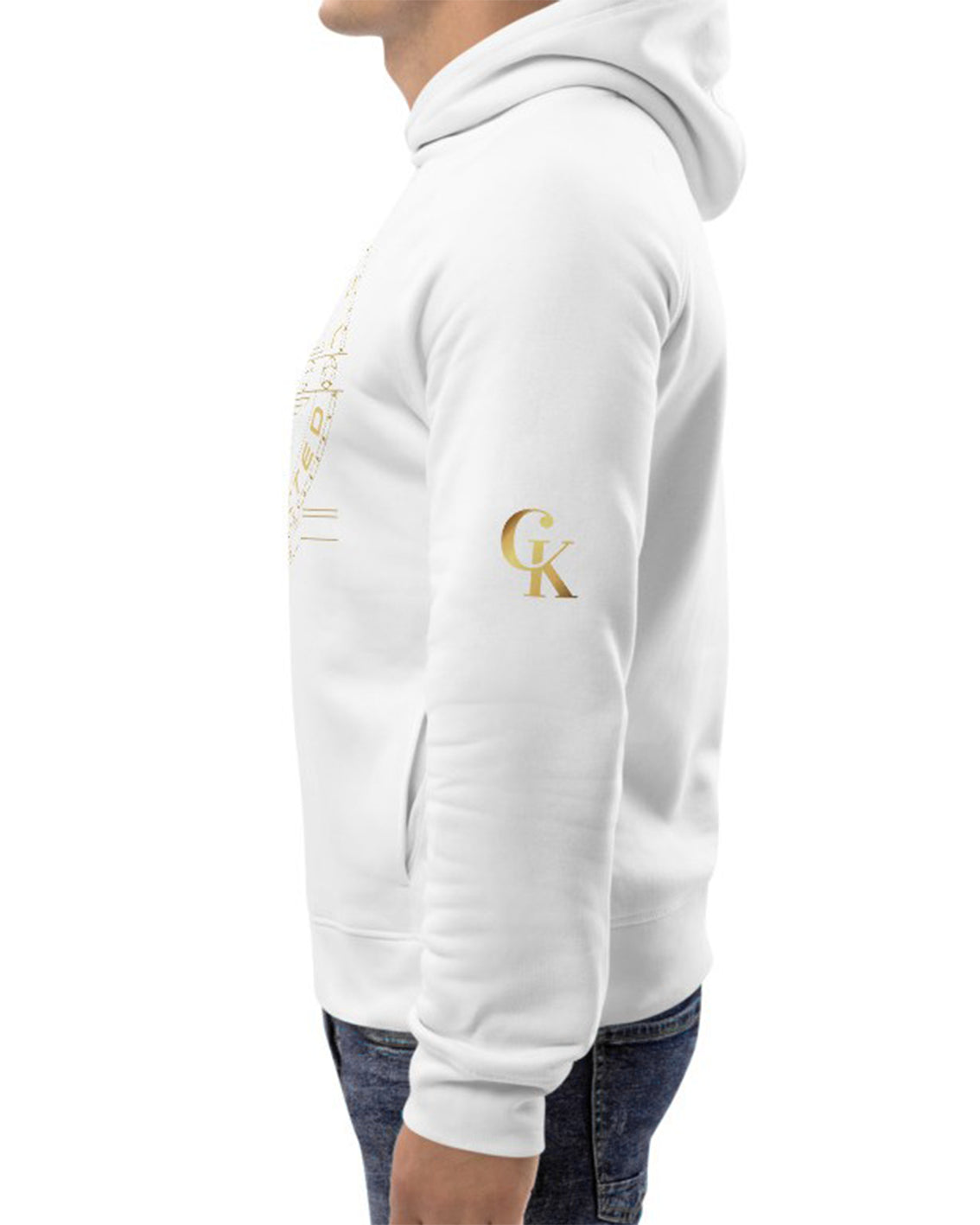 Hoodie écologique unisexe blanc - Bella Vista#couleur_blanc