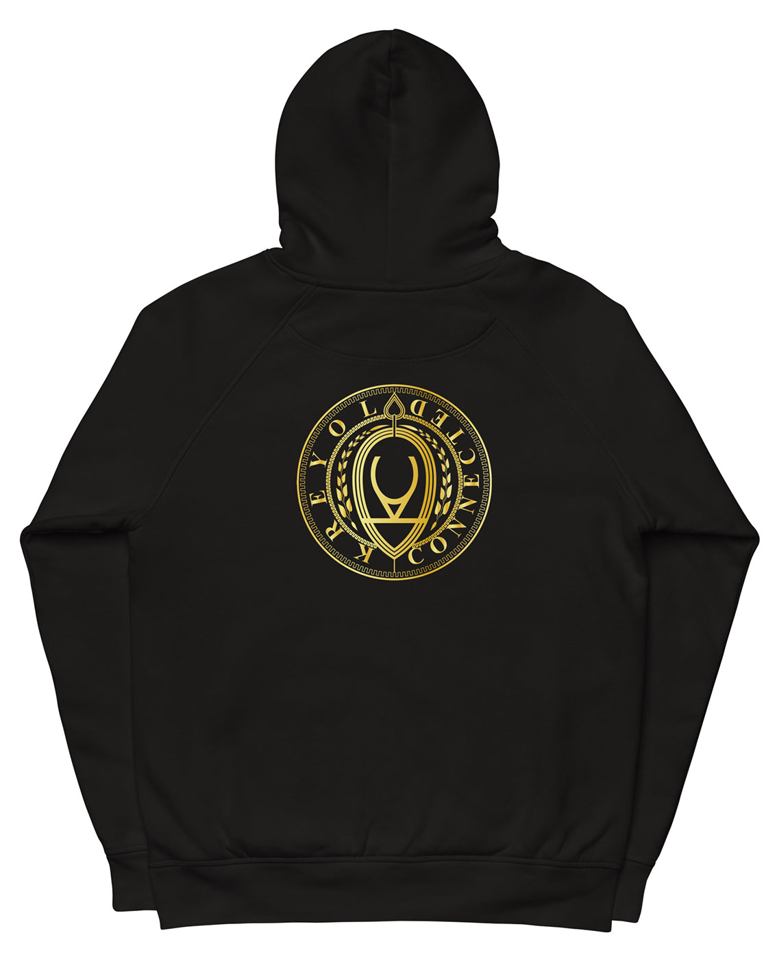 Hoodie écologique unisexe noir - Bella Vista#couleur_noir
