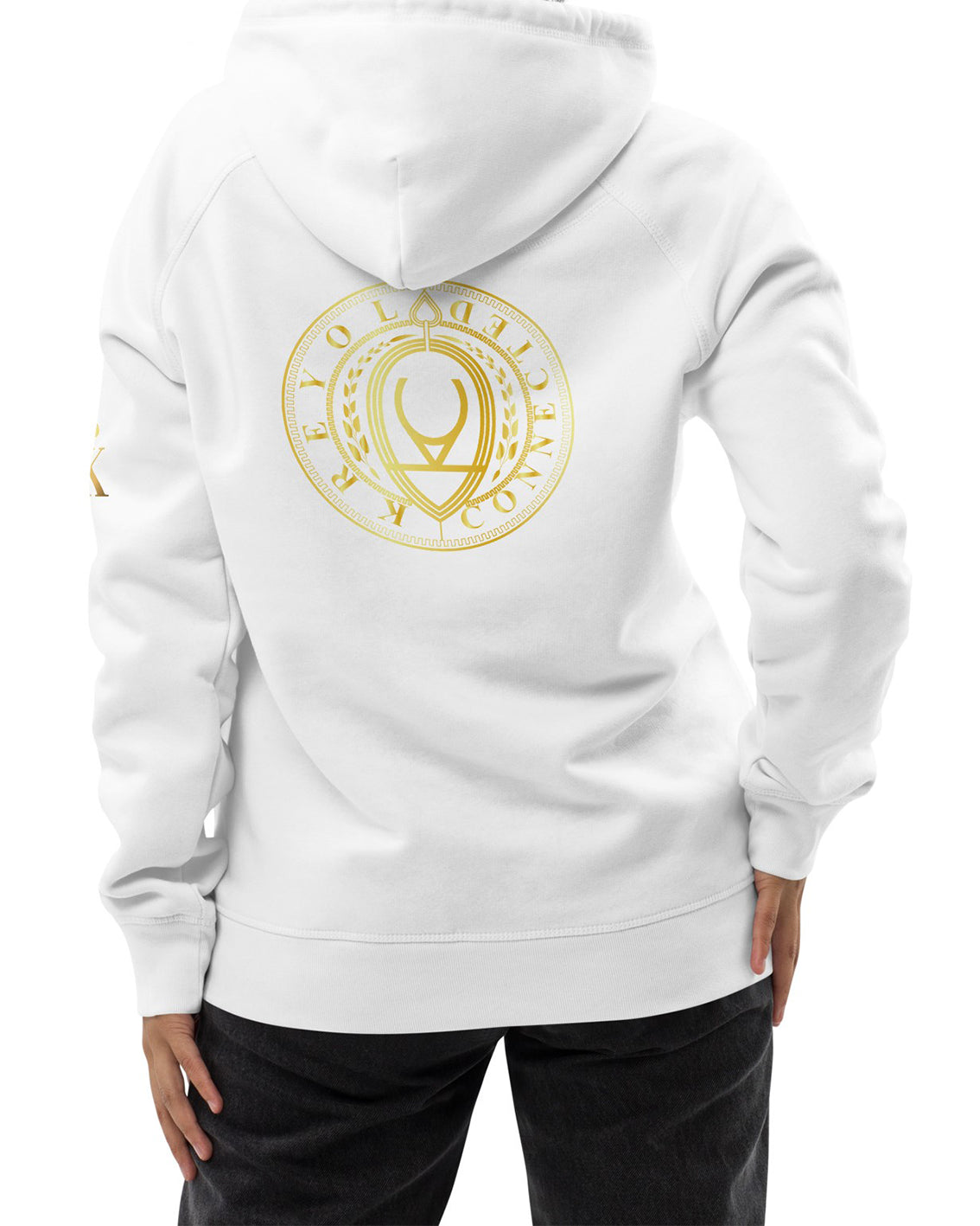 Hoodie écologique unisexe blanc - Bella Vista#couleur_blanc