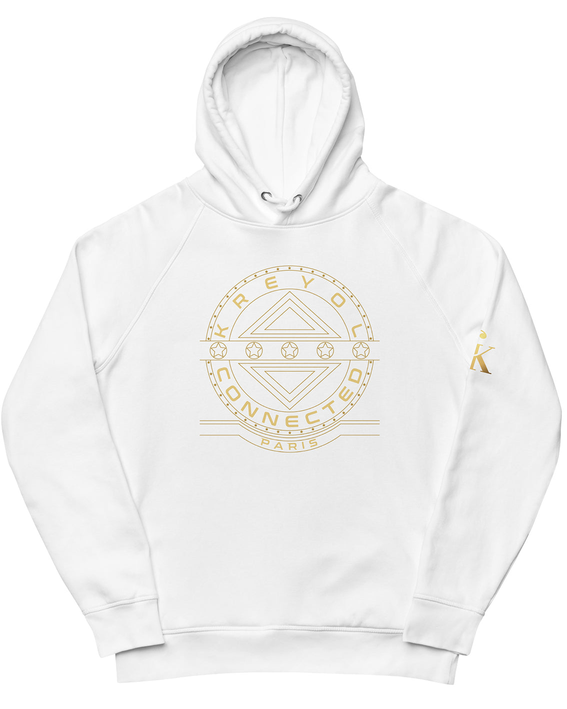 Hoodie écologique unisexe blanc - Bella Vista#couleur_blanc