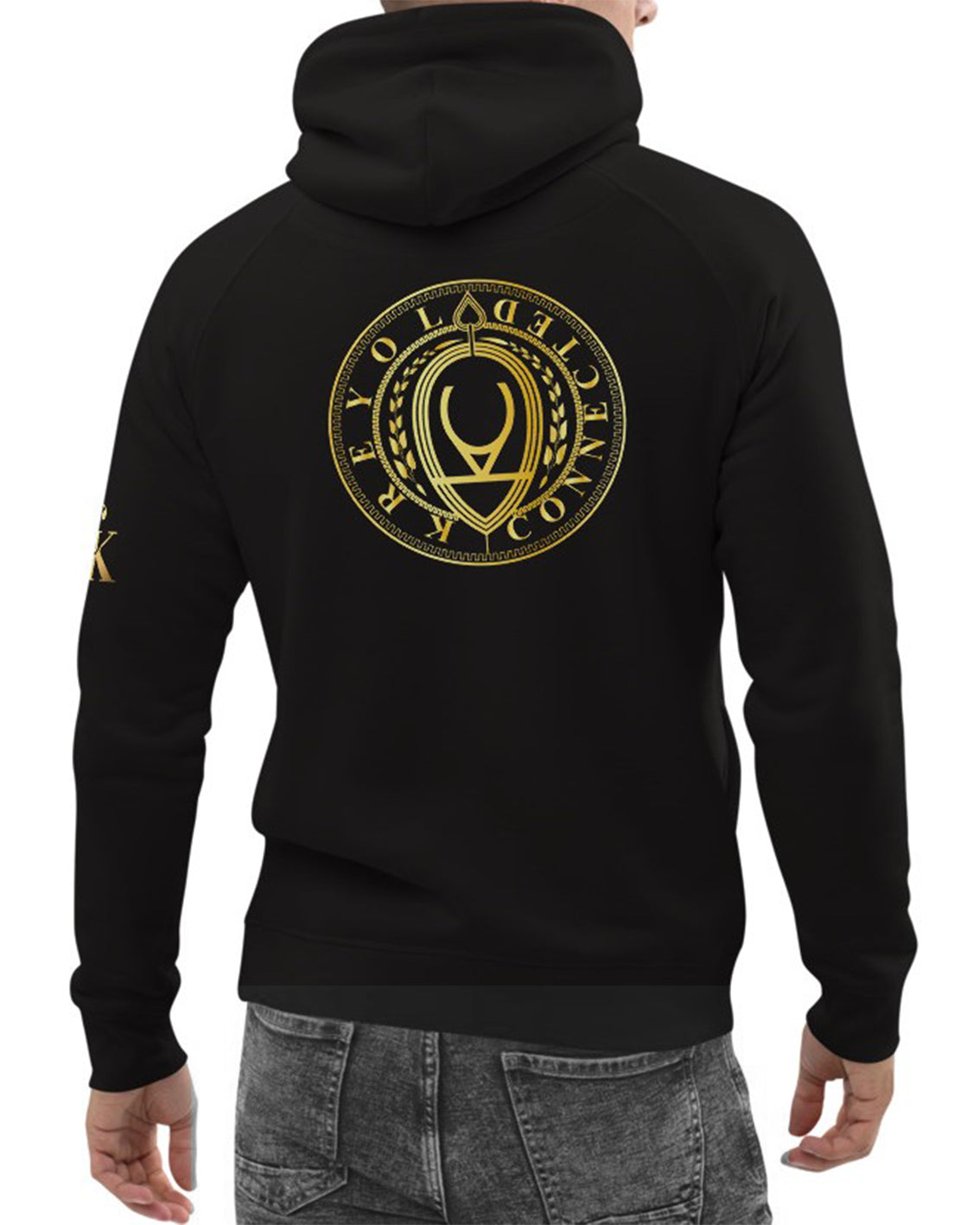 Hoodie écologique unisexe noir - Bella Vista#couleur_noir