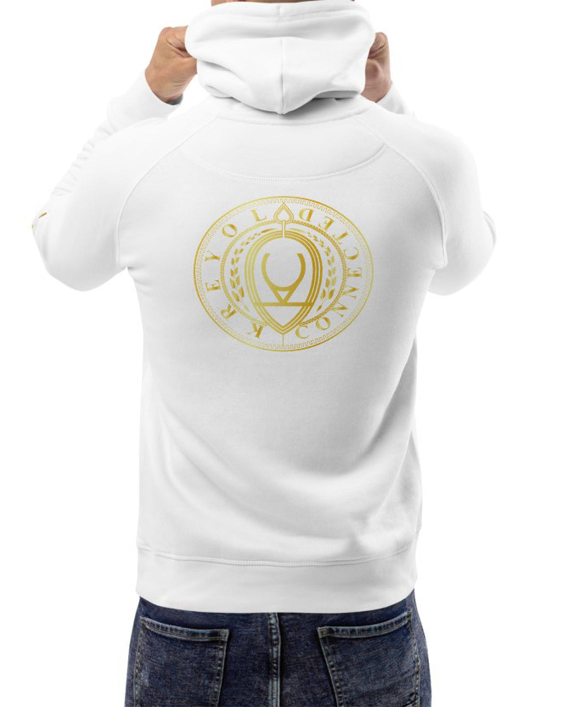 Hoodie écologique unisexe blanc - Bella Vista#couleur_blanc