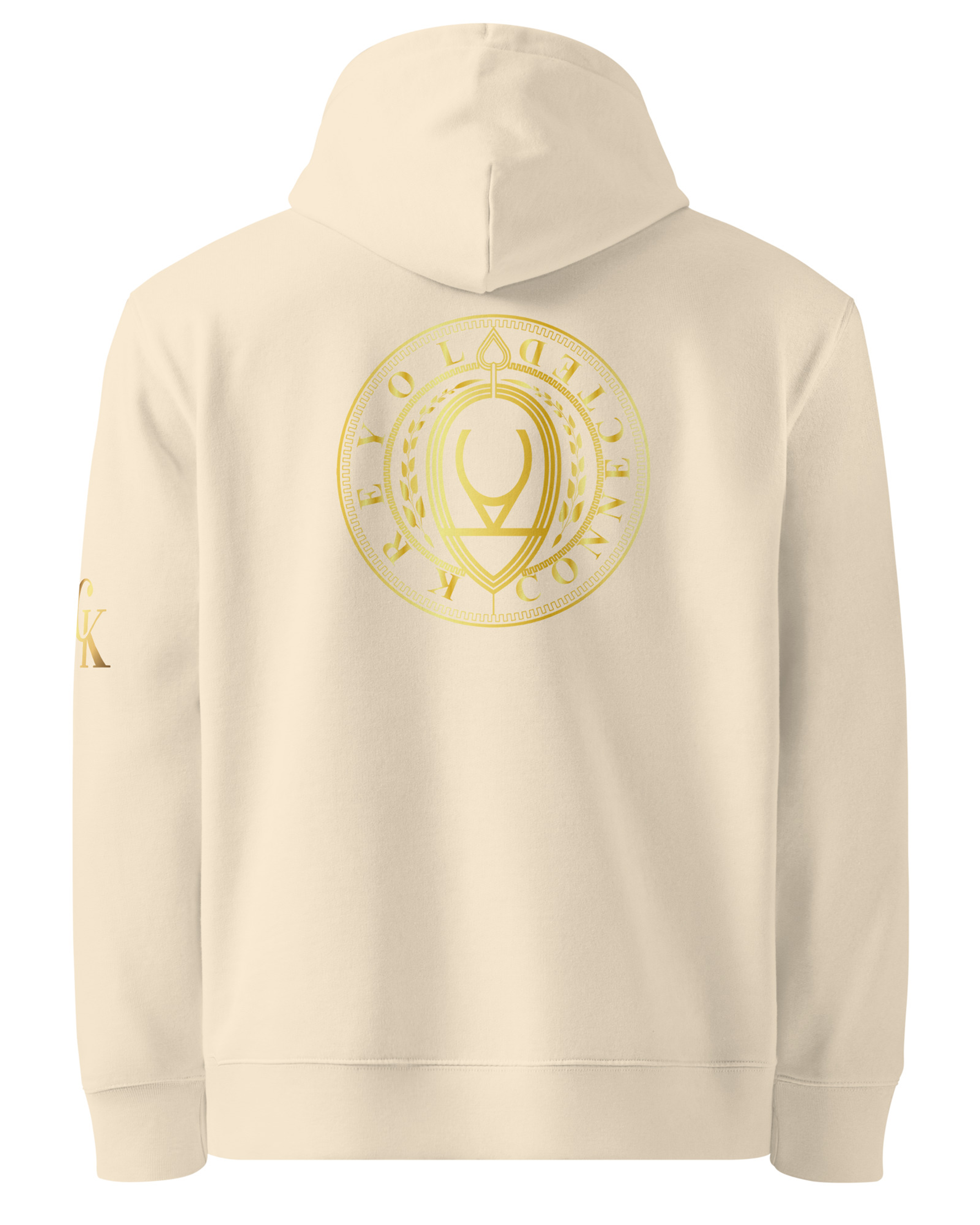 Hoodie écologique - Berly | Unisexe#couleur_desert dust