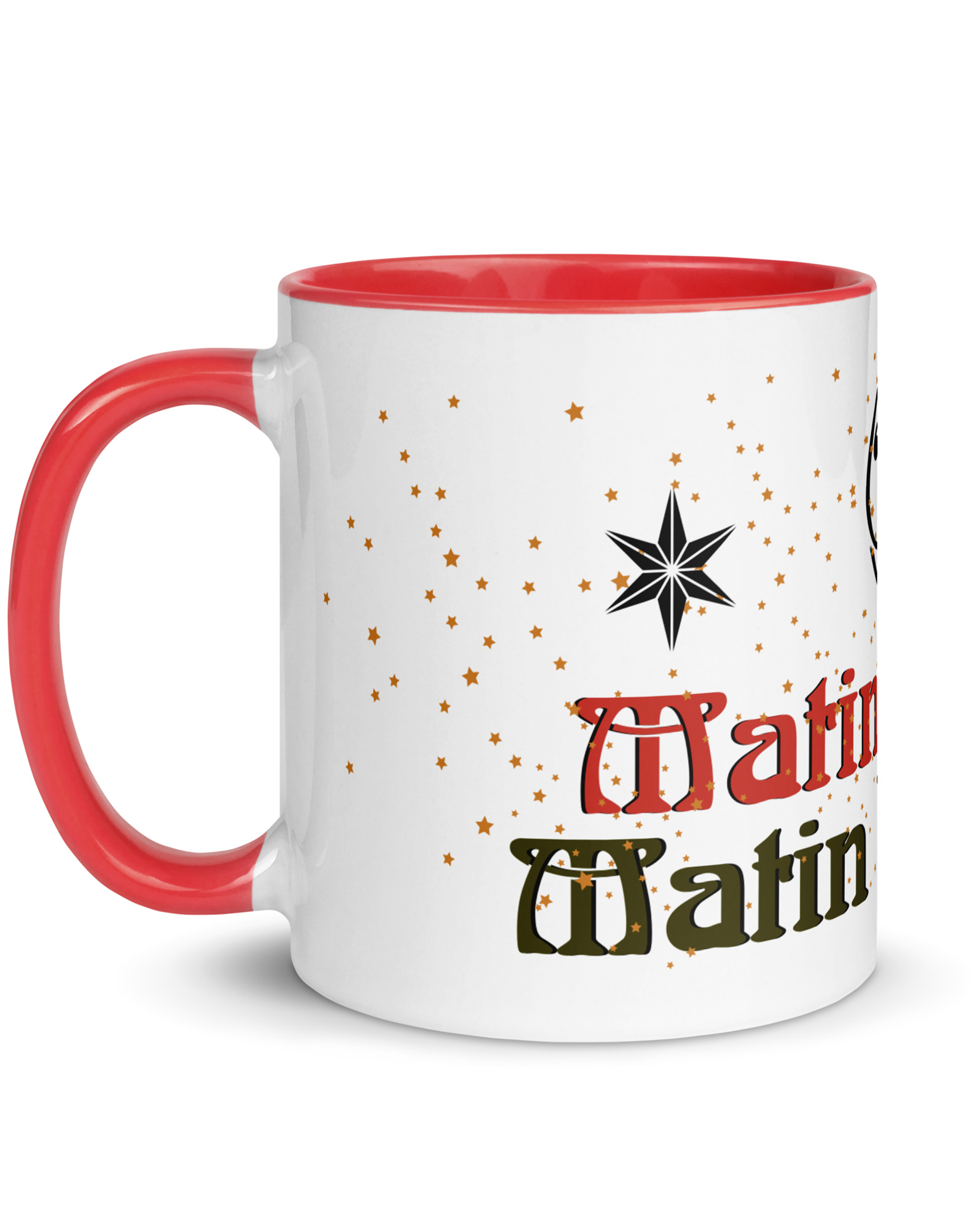 Mug en céramique couleur rouge - Taïno │ Matin Kreyol - Matin bonheur#couleur_rouge