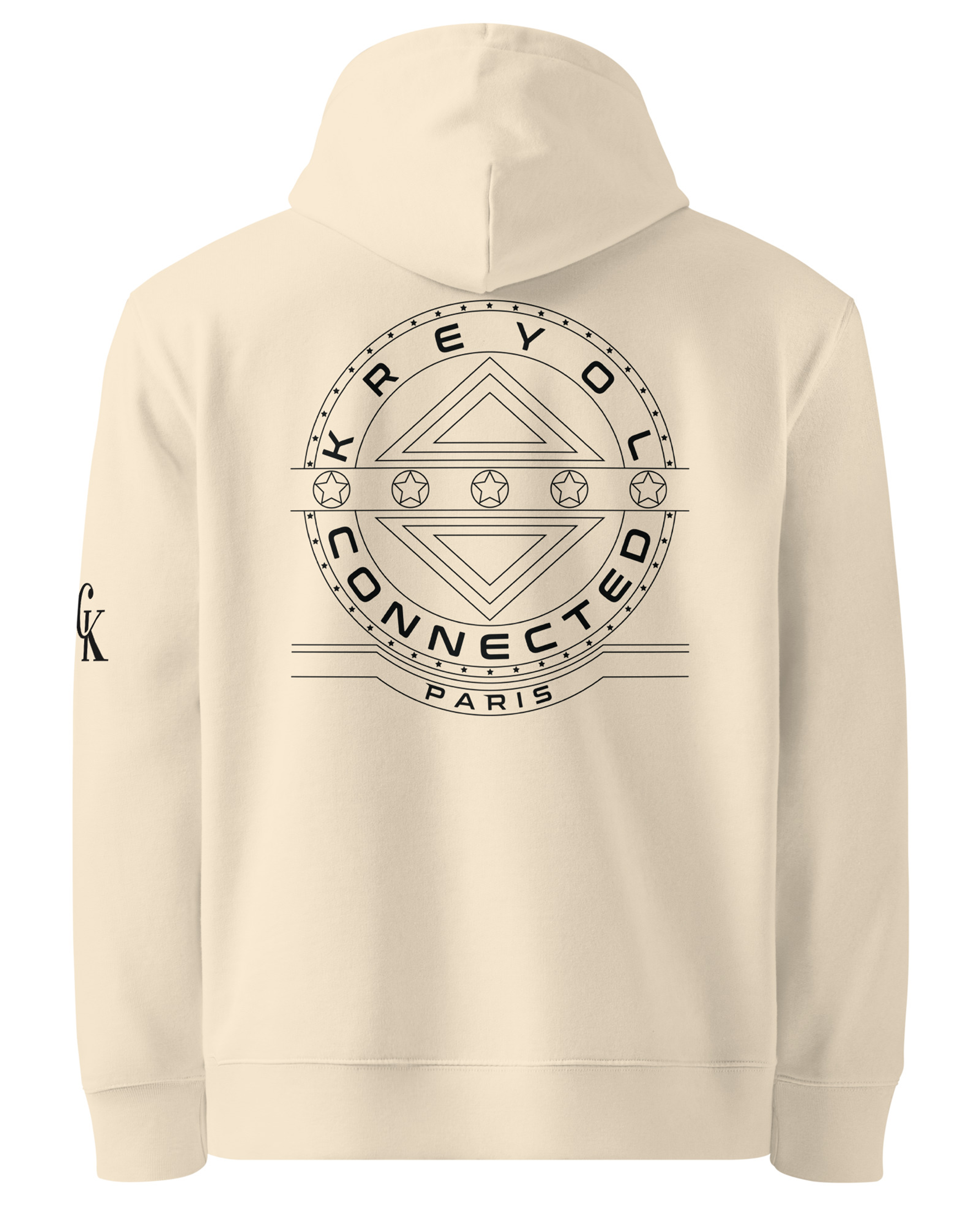 Sweat à capuche tendance - Hillaby | Unisexe#couleur_desert dust