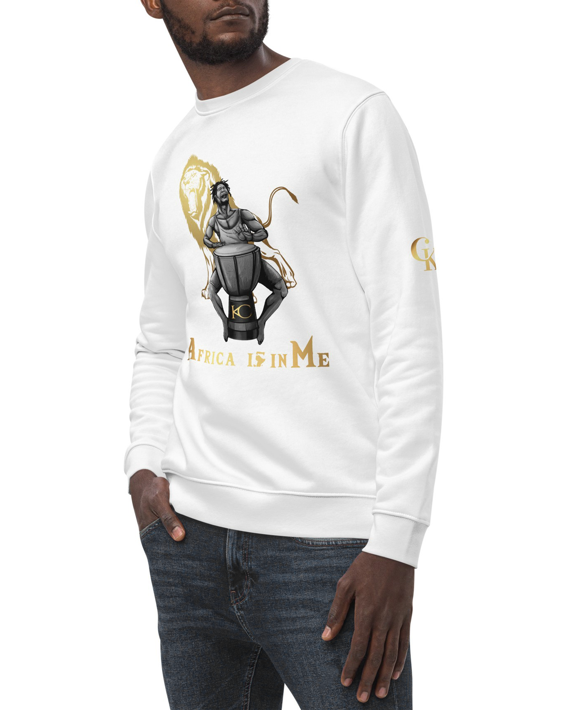 Sweat écologique unisexe blanc - Mwanza#couleur_blanc