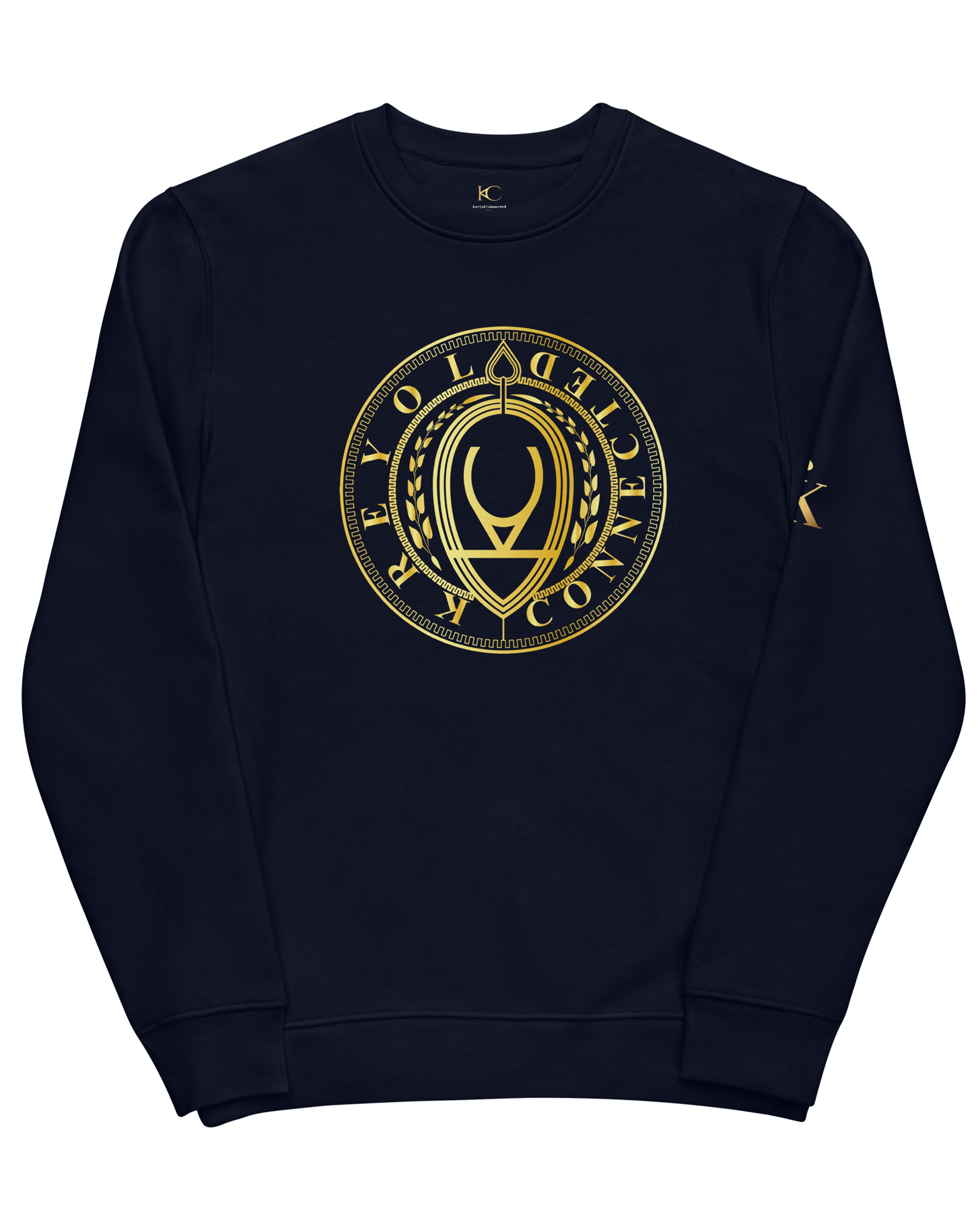 Sweat écologique unisexe french navy - Bellevue#couleur_french navy