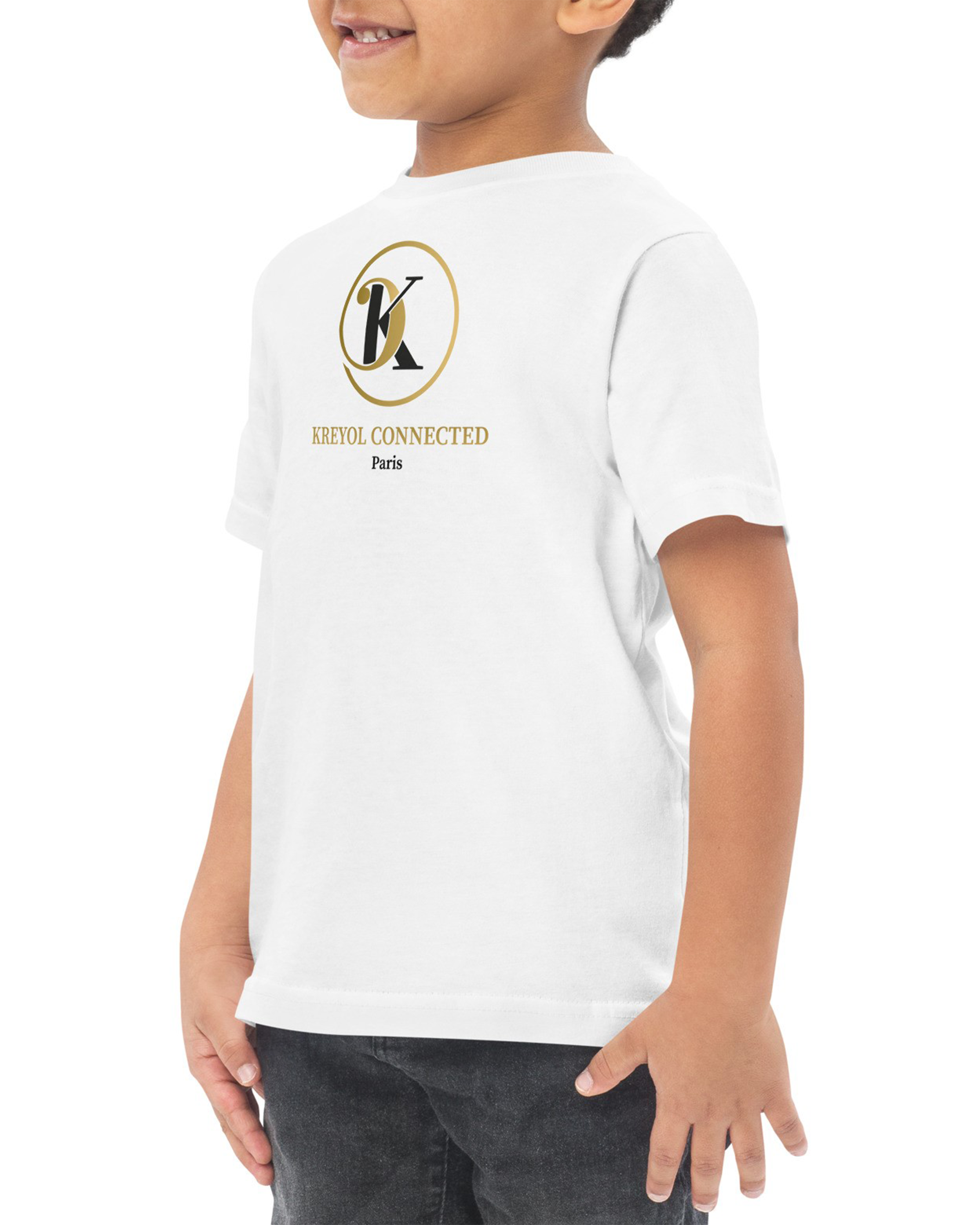 T-shirt en jersey enfant blanc - Bambou#couleur_blanc