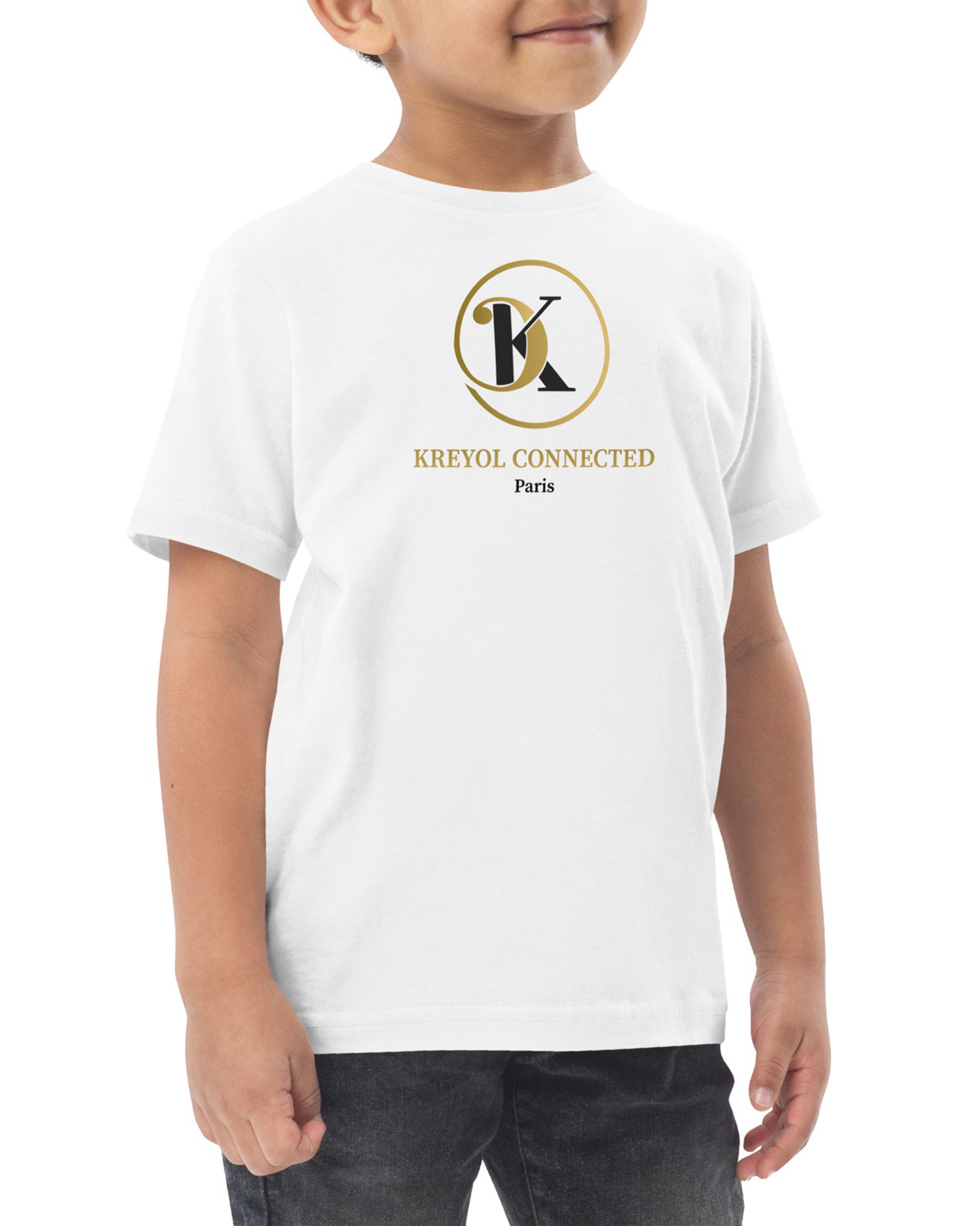 T-shirt en jersey enfant blanc - Bambou#couleur_blanc