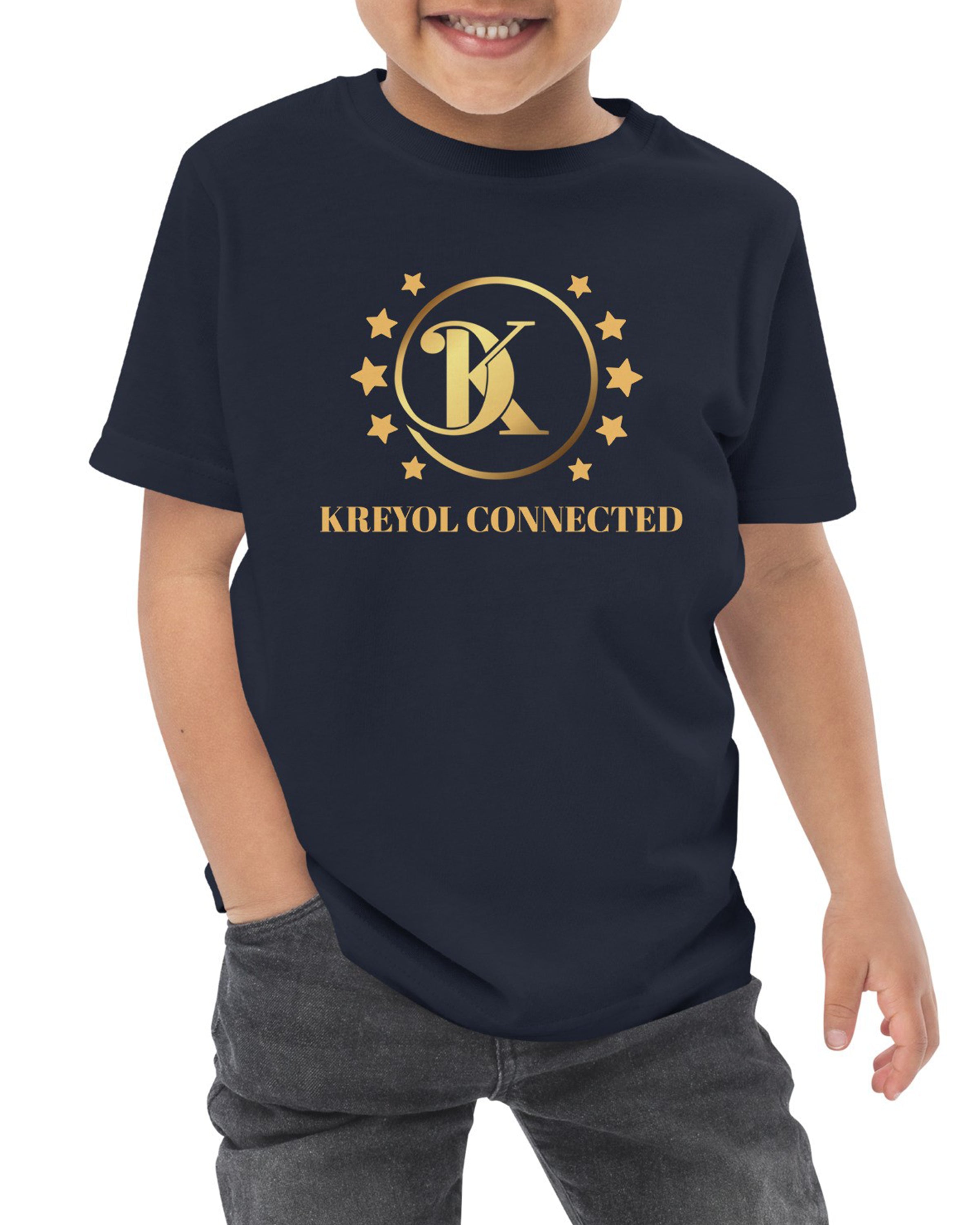 T-shirt en jersey enfant bleu marine - Jacmel#couleur_bleu marine