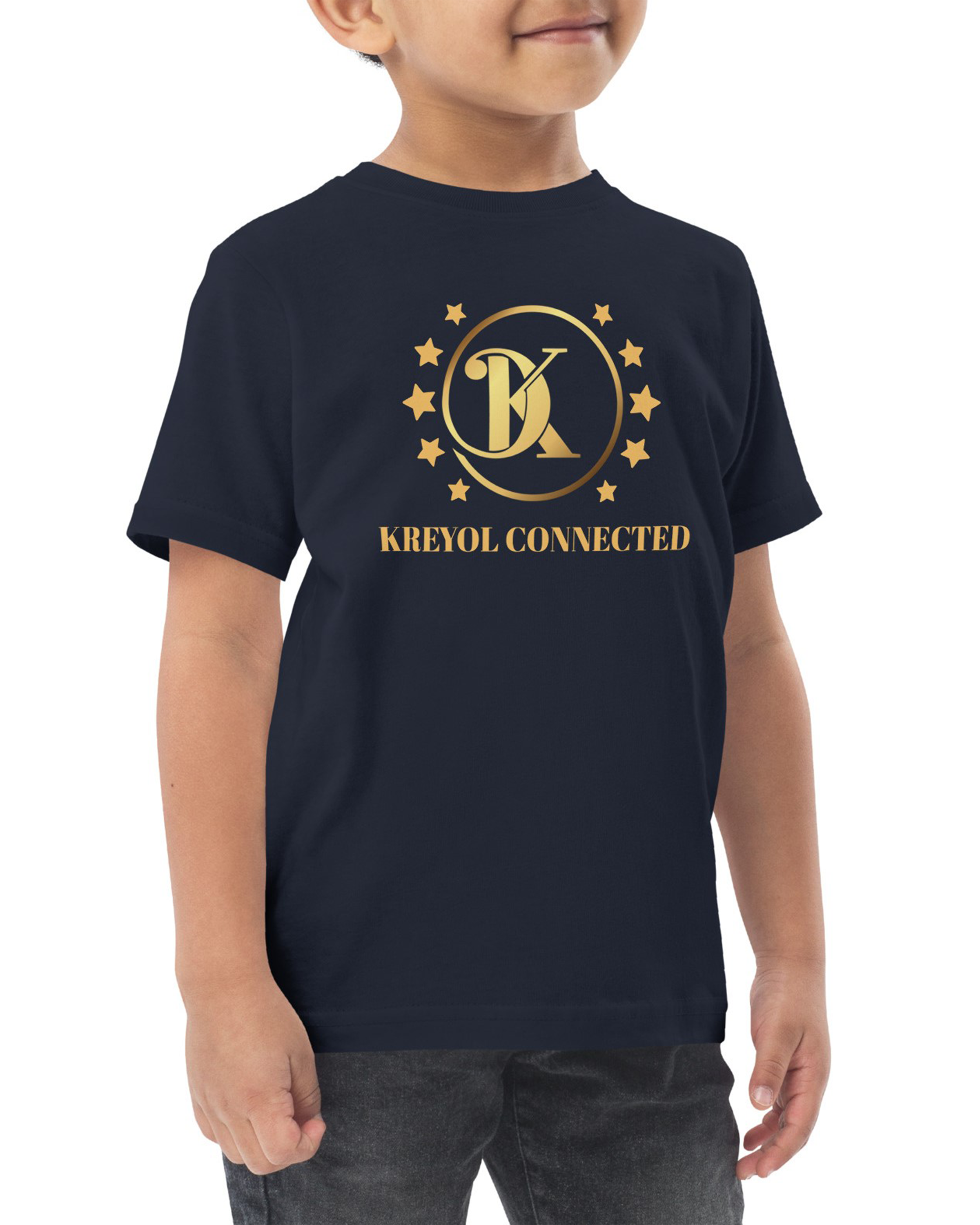 T-shirt en jersey enfant bleu marine - Jacmel#couleur_bleu marine