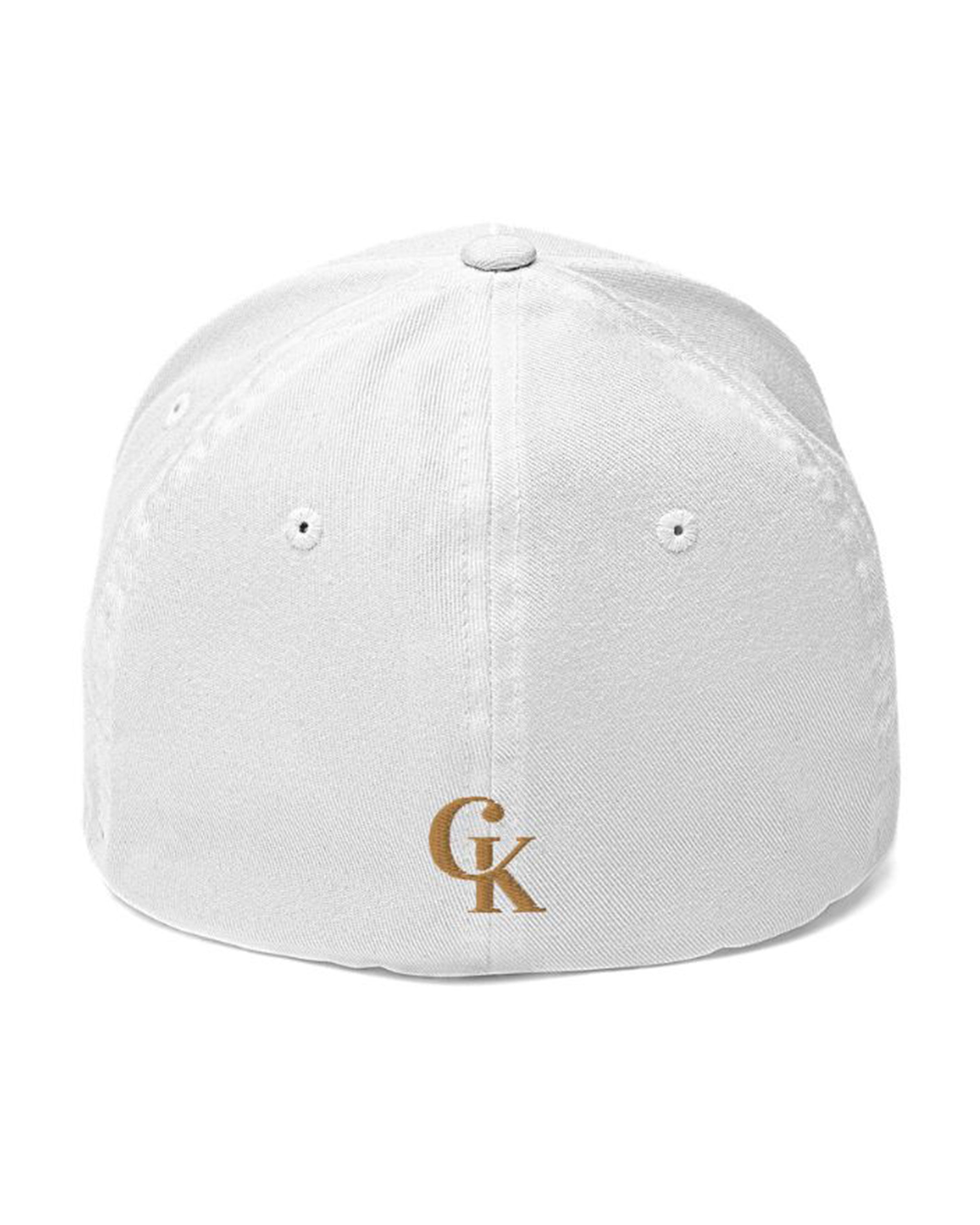 Casquette structurée à visière incurvée blanc - Lavanneau#couleur_blanc