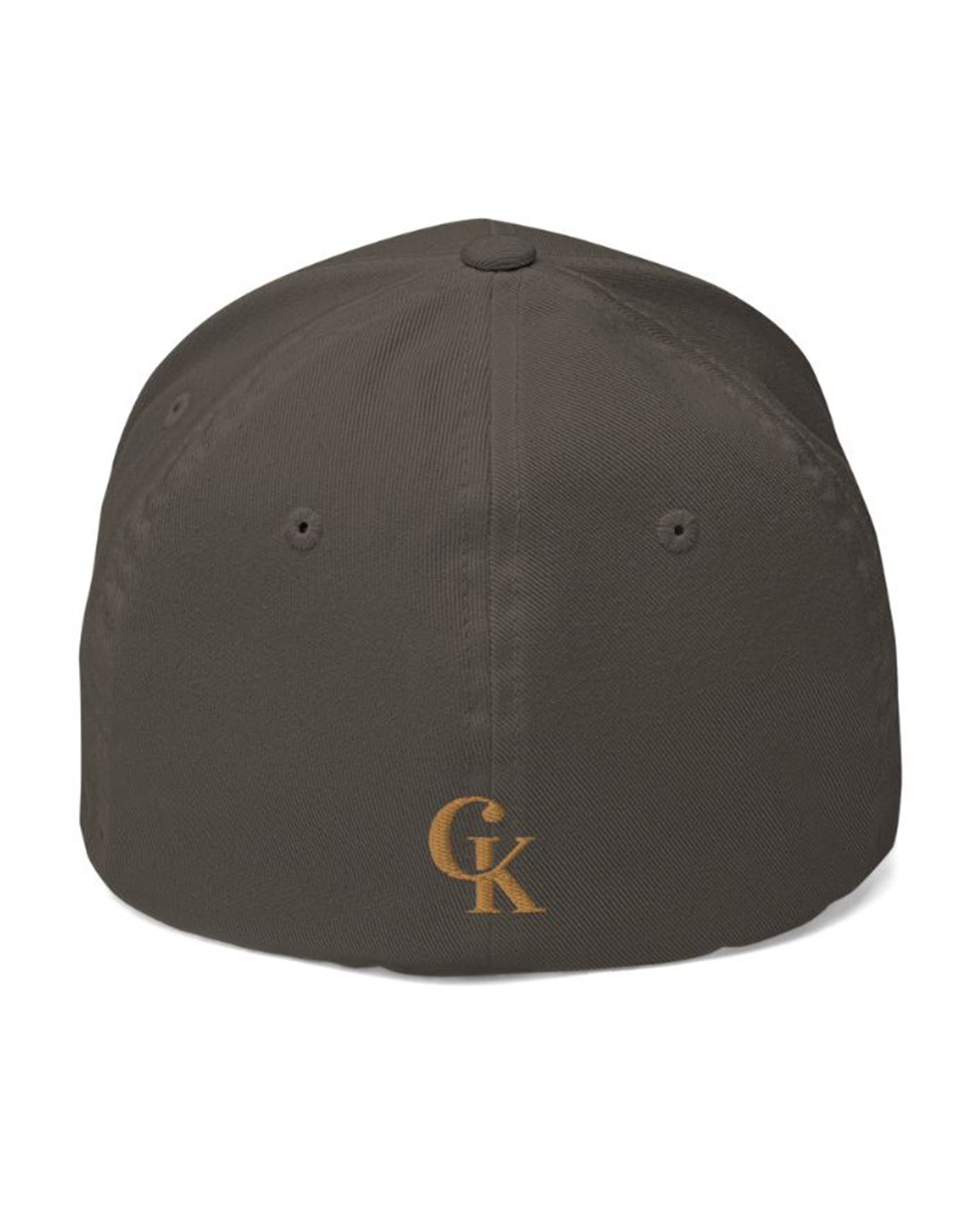 Casquette structurée à visière incurvée gris foncé - Lavanneau#couleur_gris foncé