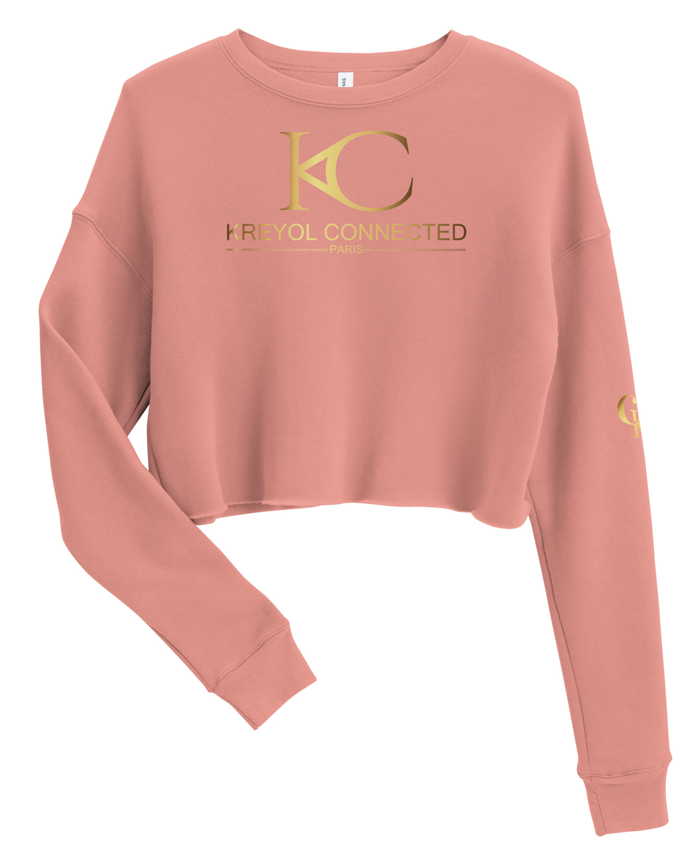 Crop Sweatshirt femme mauve - Goyave#couleur_mauve