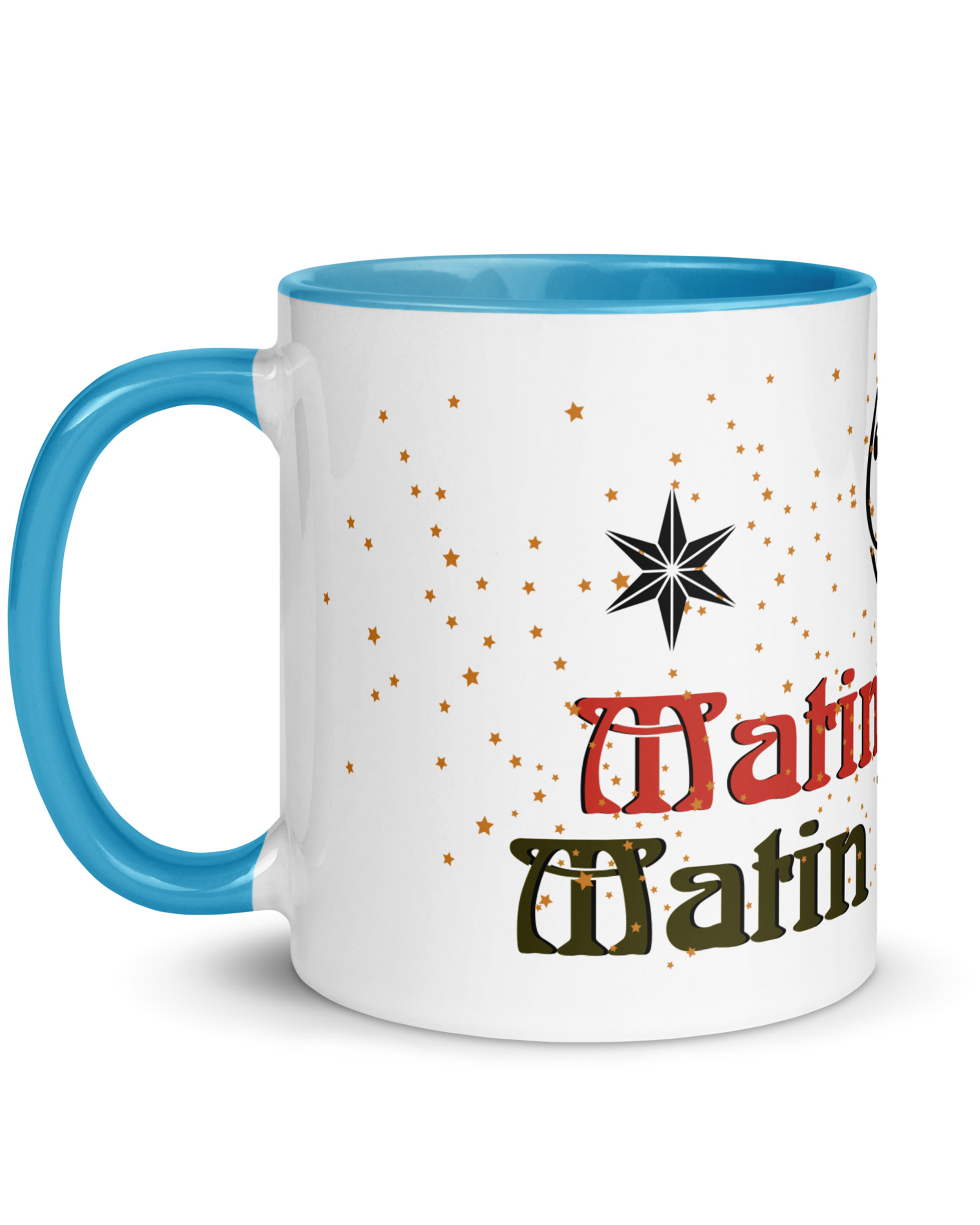 Mug en céramique couleur bleu - Taïno │ Matin Kreyol - Matin bonheur#couleur_bleu