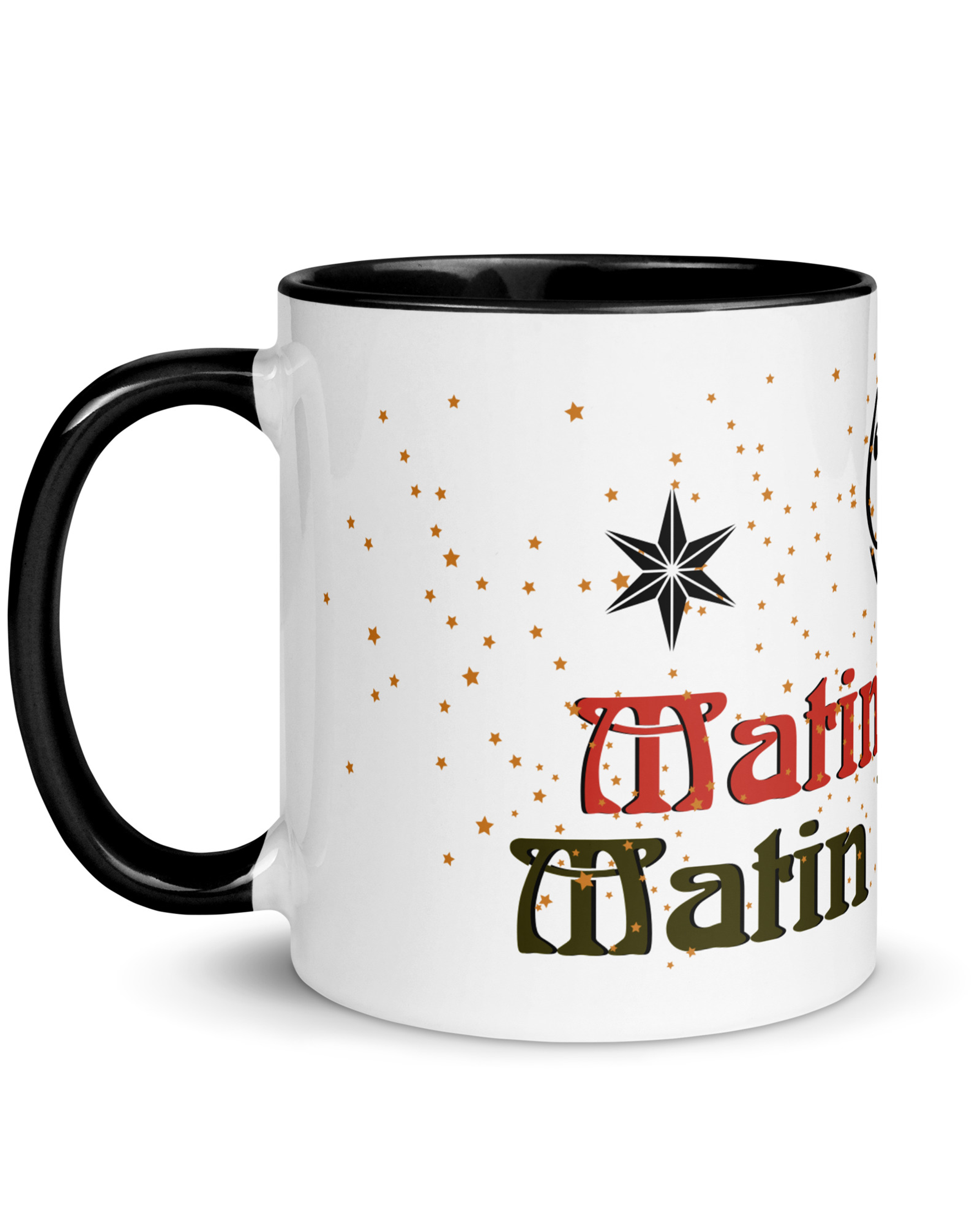 Mug en céramique couleur noir - Taïno │ Matin Kreyol - Matin bonheur#couleur_noir