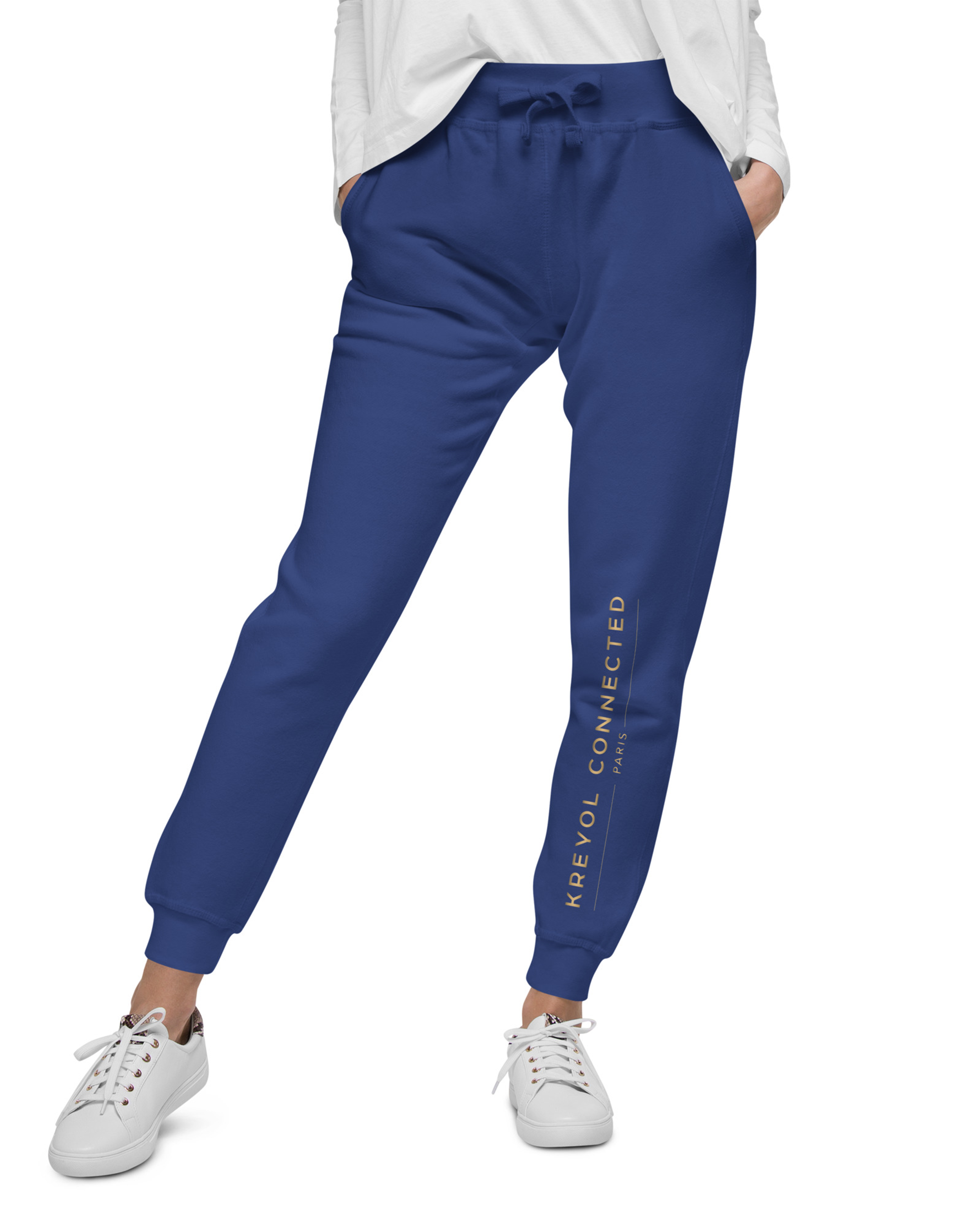 Pantalon de survêtement en molleton unisexe team royal - Tamarin