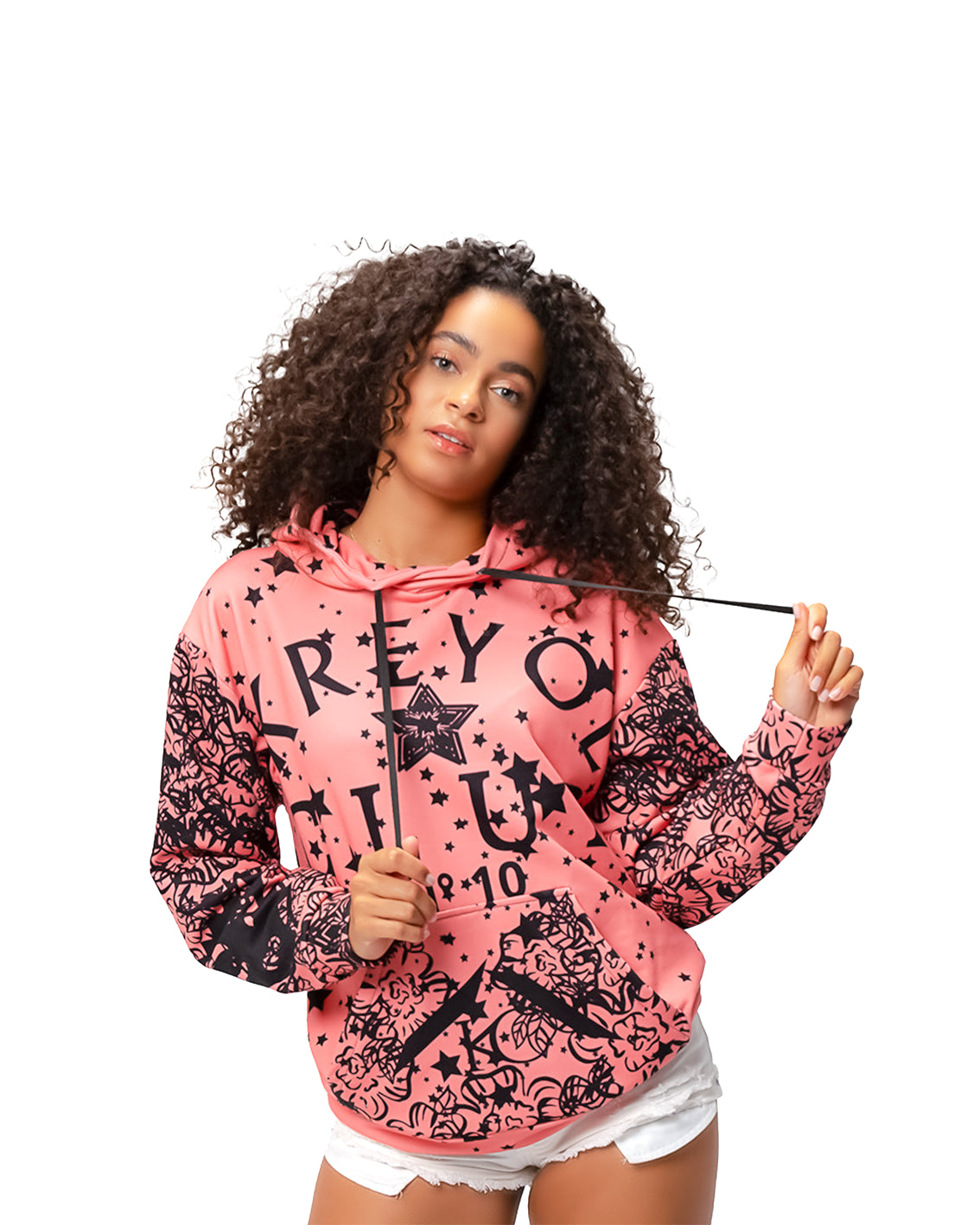 Sweat à capuche Deluxe Rose-belle Femme#style_rose-belle