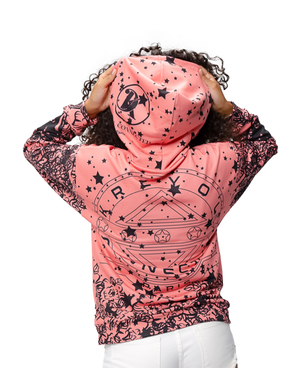 Sweat à capuche Deluxe Rose-belle Femme#style_rose-belle