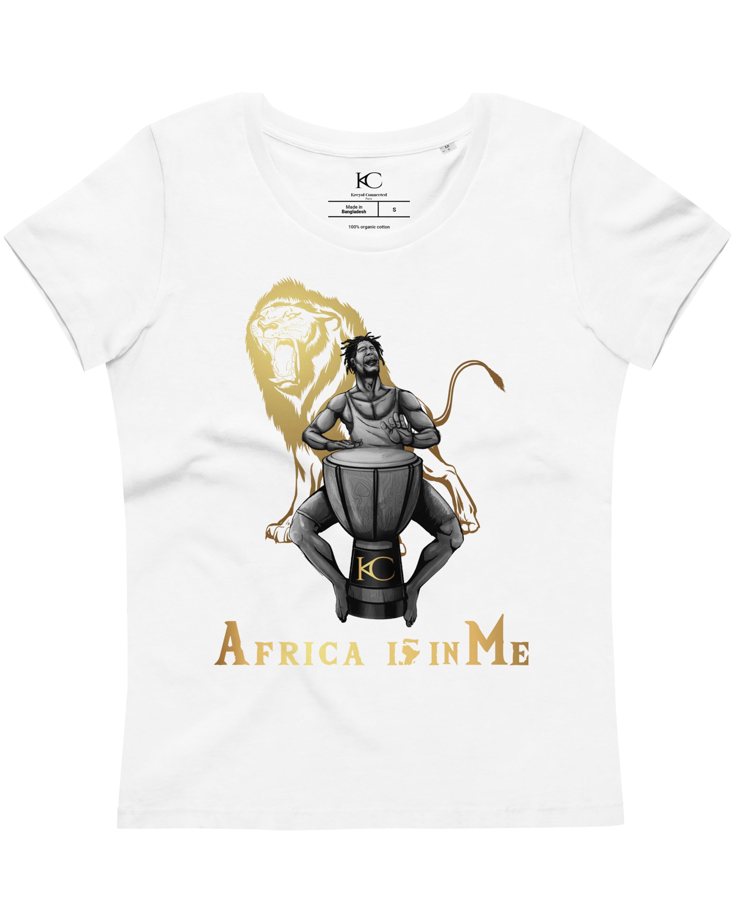 T-Shirt classique femme éco-responsable Bio | Beira#couleur_blanc