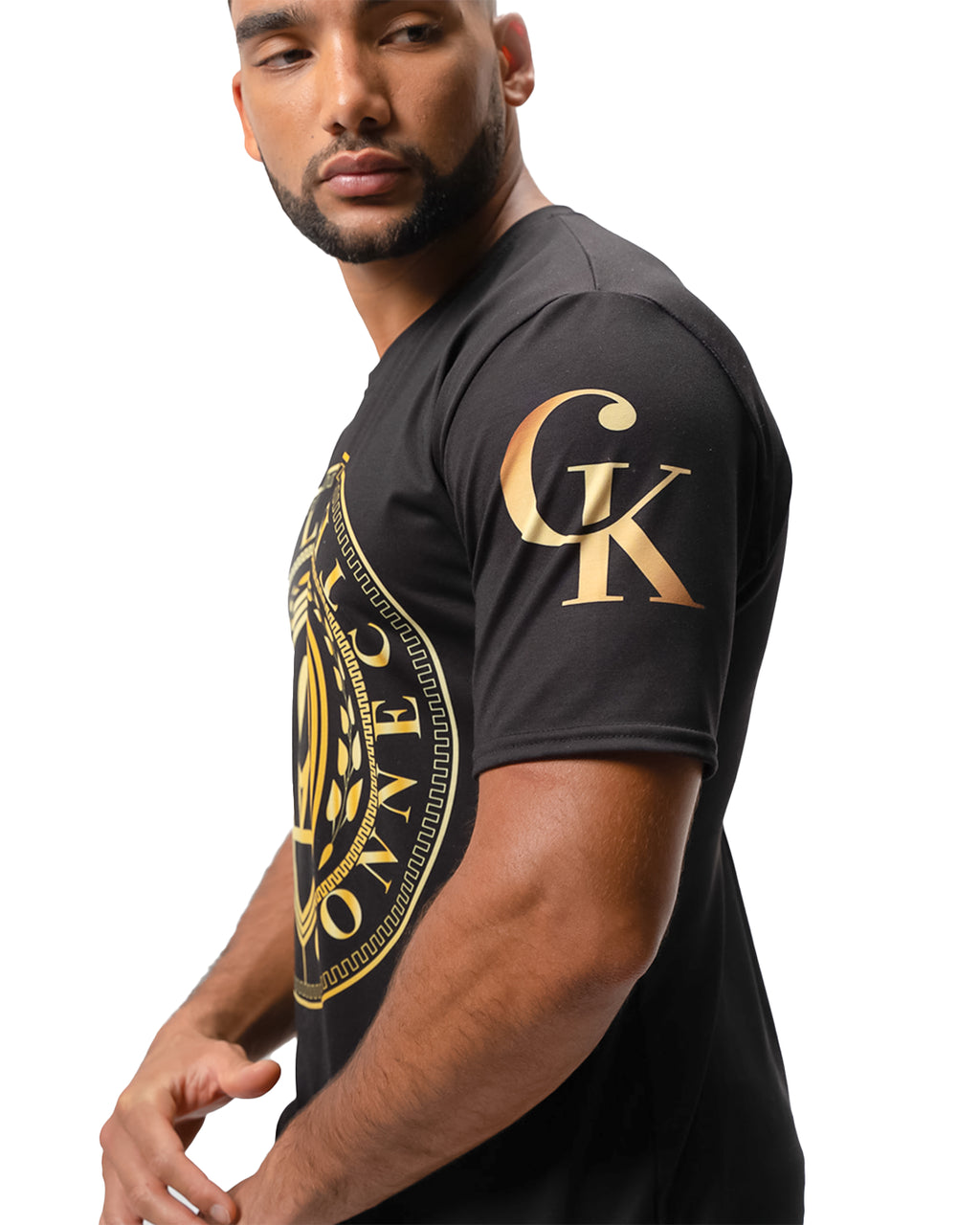 T-shirt Homme ONFIRE XL – Rouge, 100% Coton, Col Ras Du Cou