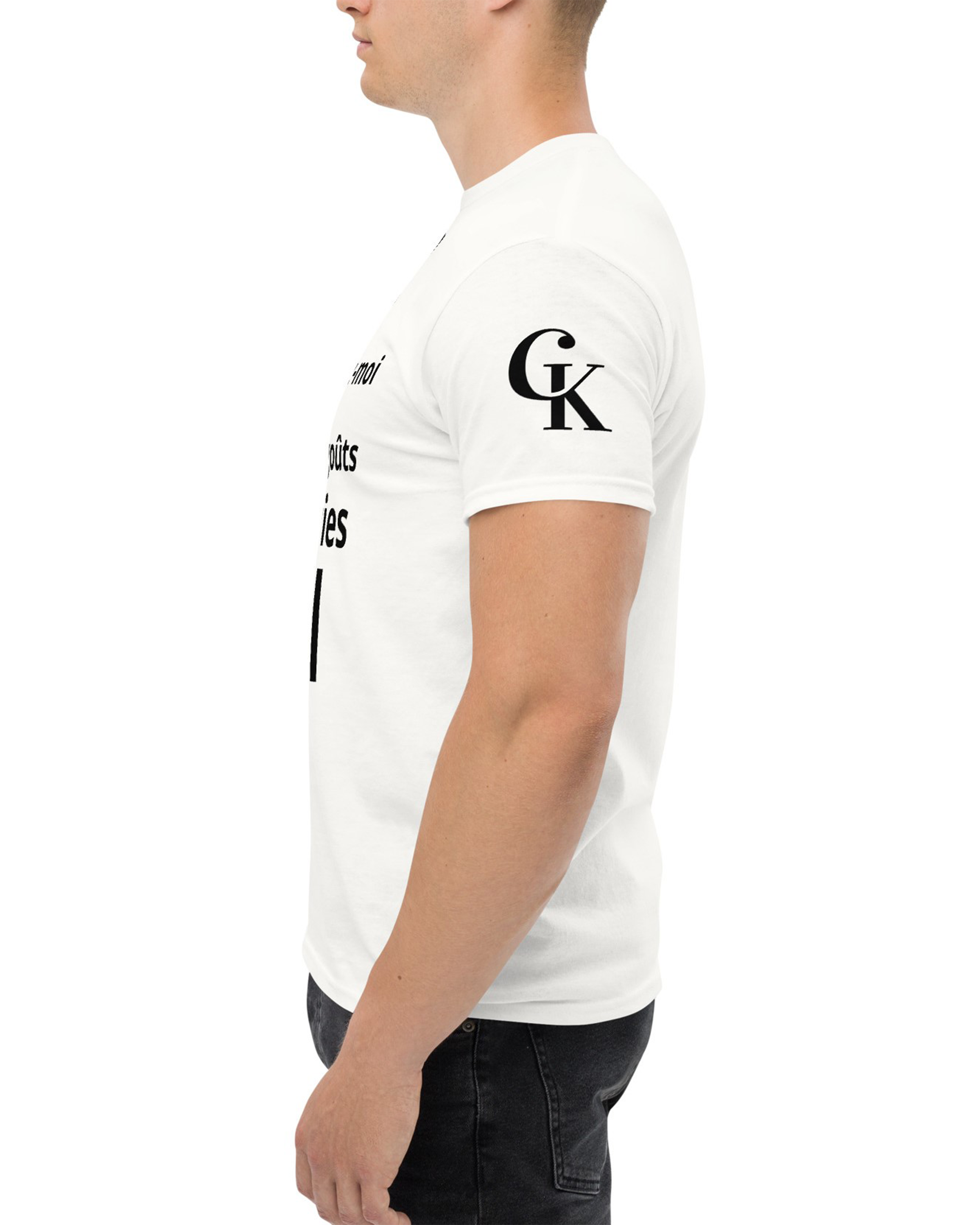 T-shirt homme à Manches Courtes Premium blanc - Baila - Personnalisable#couleur_blanc