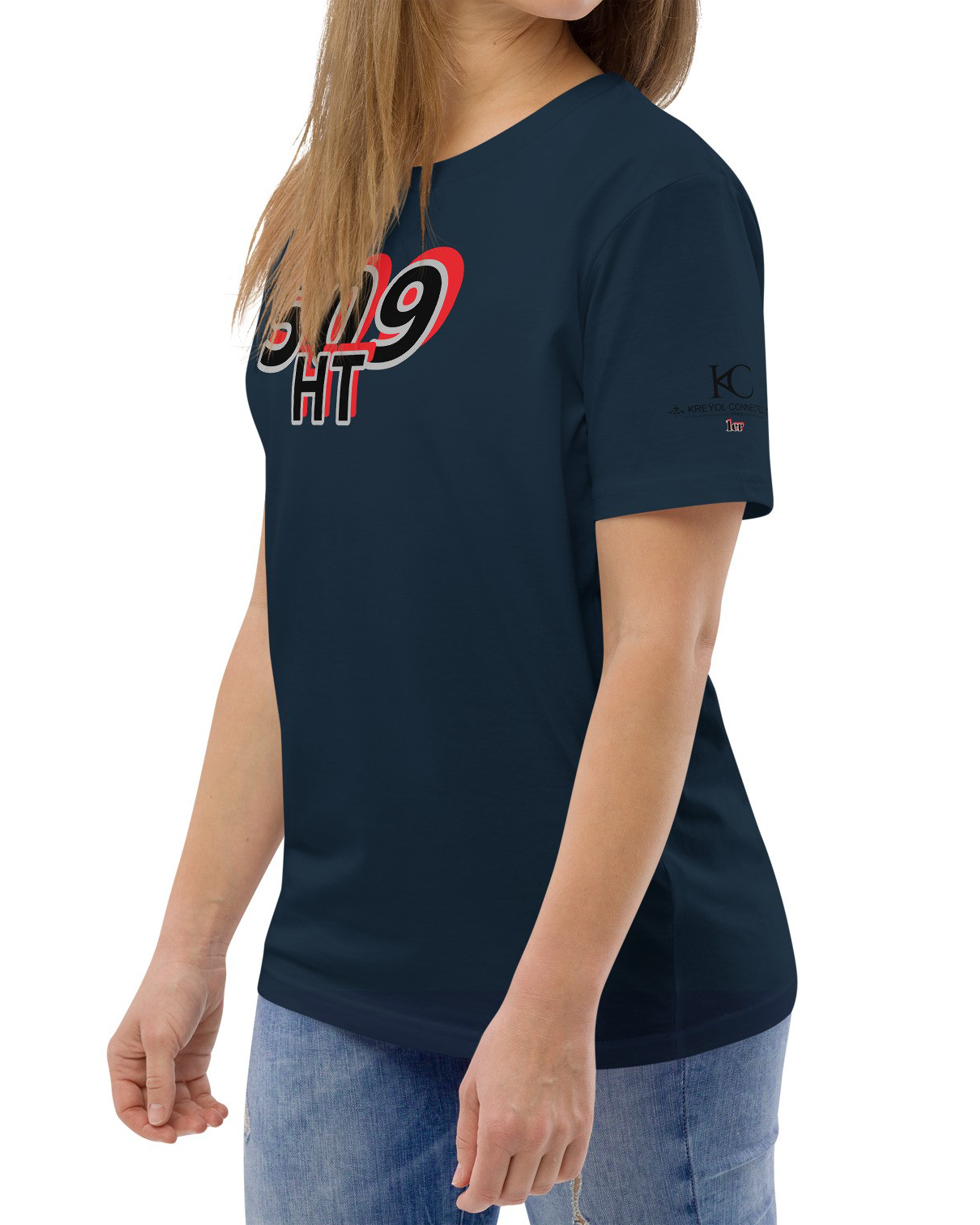 T-shirt unisexe en coton bio 509 HT French Navy#couleur_french-navy