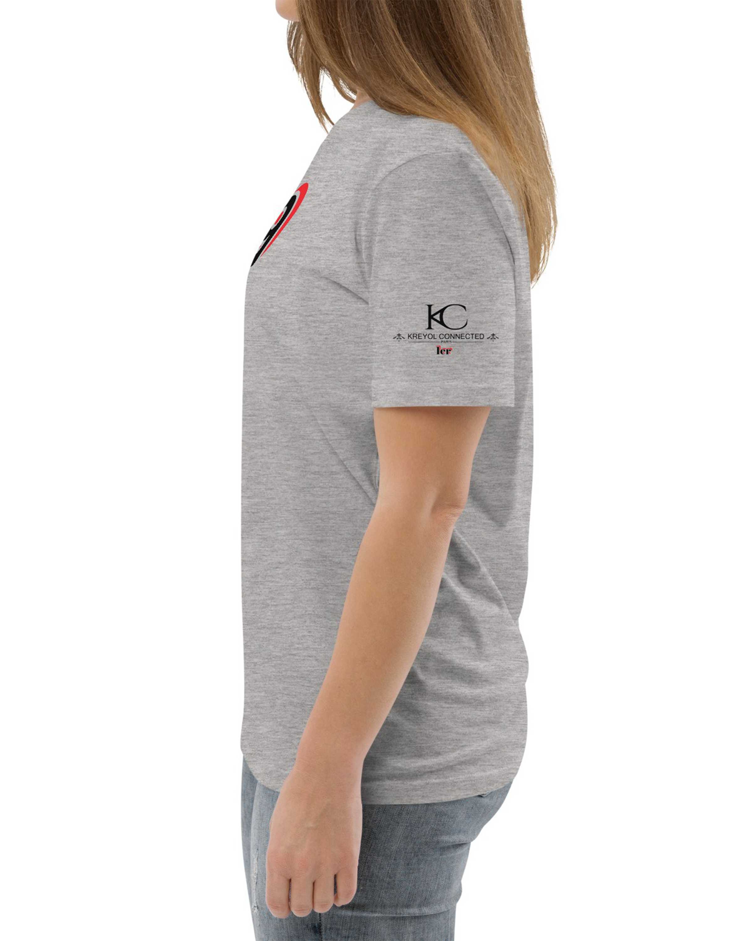 T-shirt unisexe en coton bio 509 HT Gris Chiné#couleur_gris-chiné