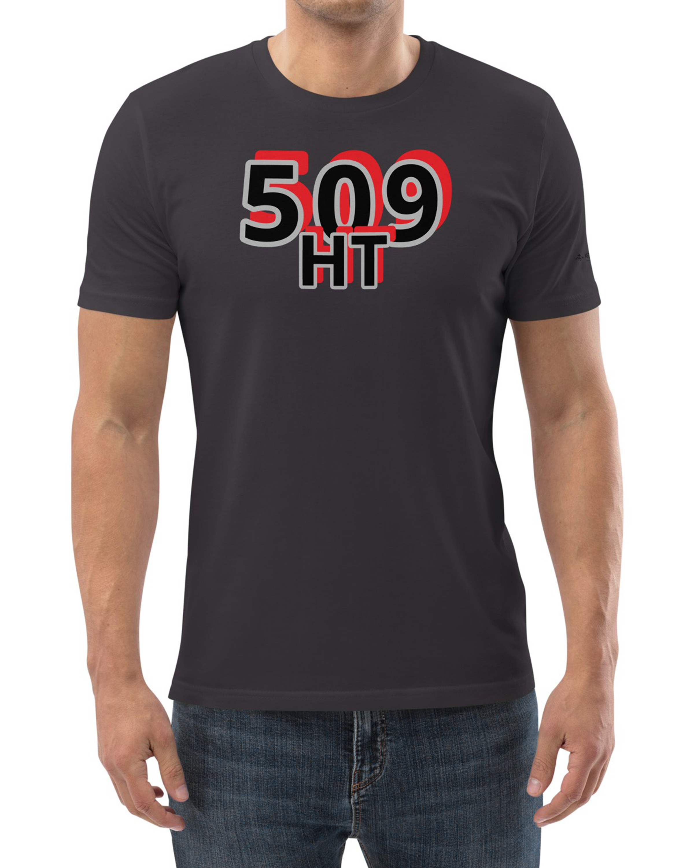 T-shirt unisexe en coton bio 509 HT Anthracite#couleur_anthracite