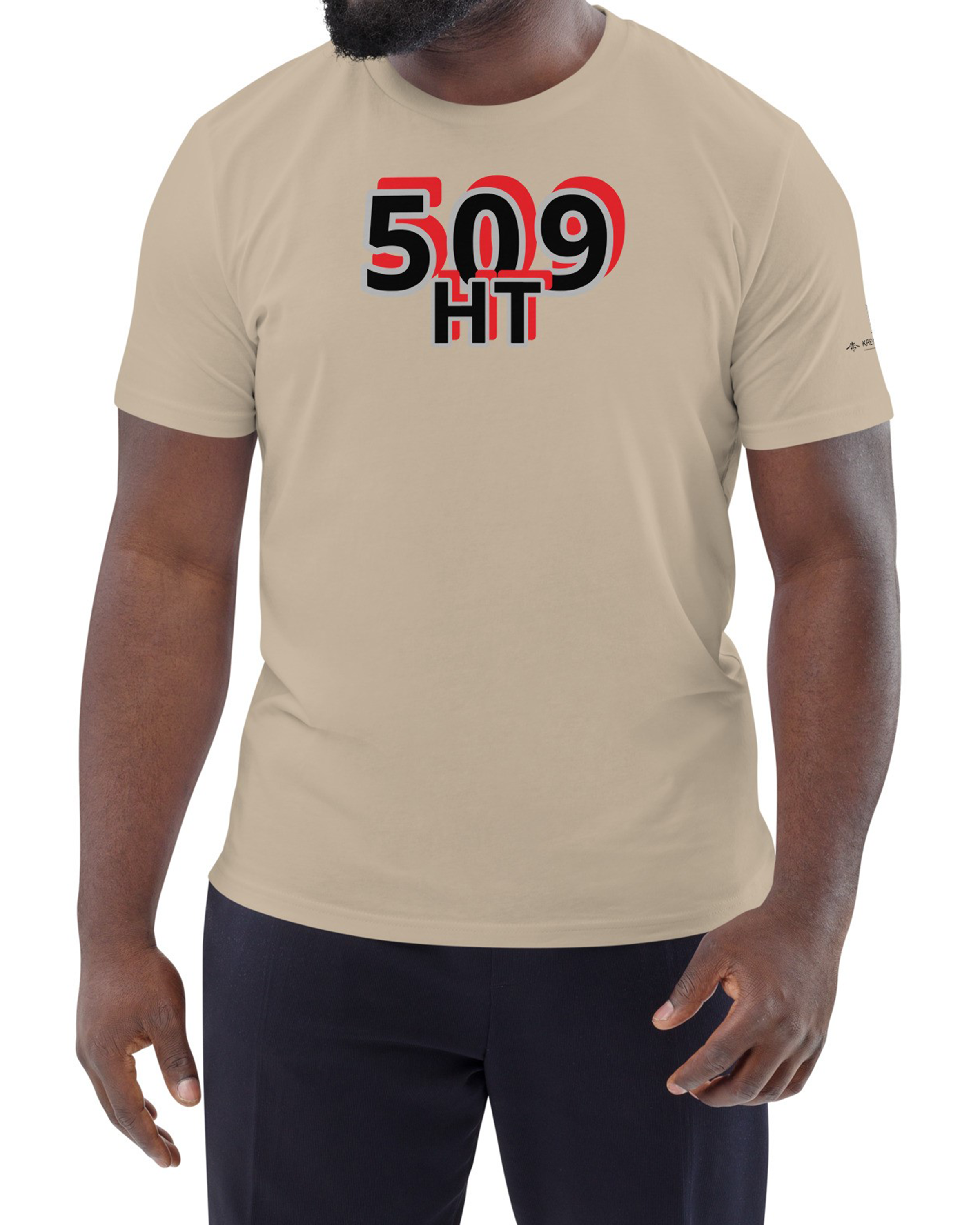 T-shirt unisexe en coton bio 509 HT Desert Dust#couleur_desert-dust