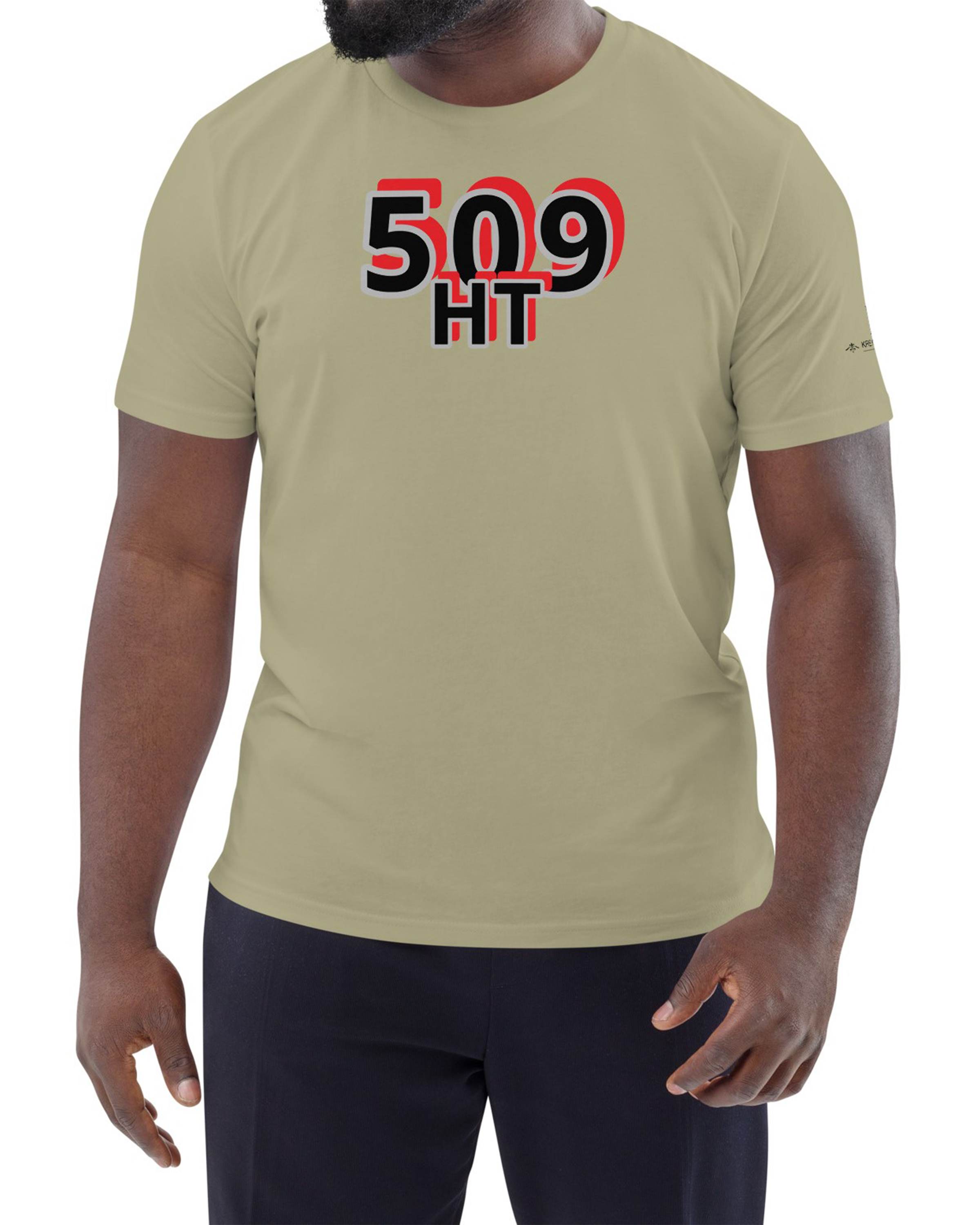 T-shirt unisexe en coton bio 509 HT Sage#couleur_sage